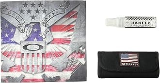 Oakley Unisex-Adult Usa Flag Lens Cleaning Kit Replacement Lenses, USA Flag, 0 mm