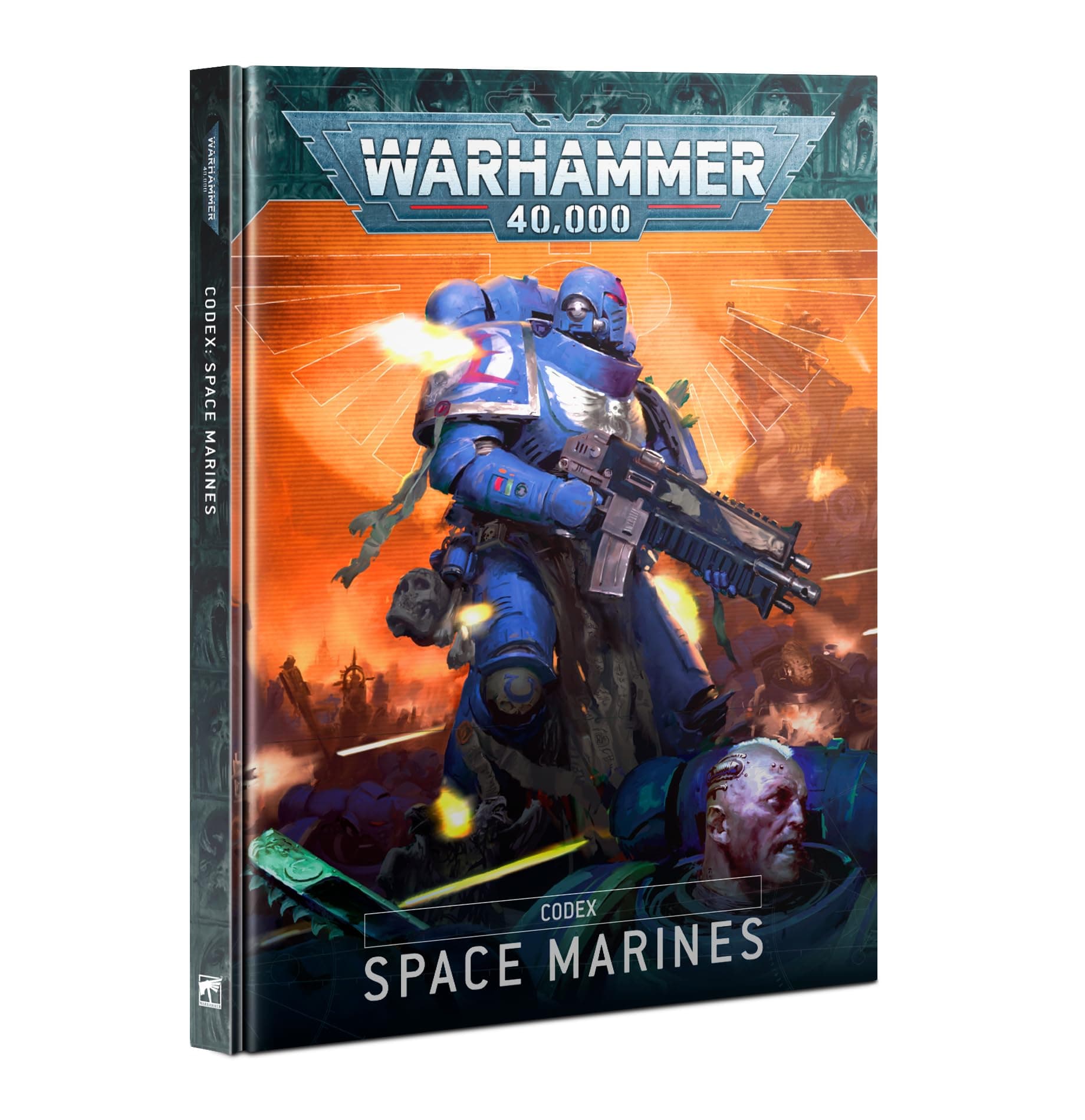 Games Workshop - Warhammer 40,000 - CODEX: Space Marines (10th Edition - 2023), Black