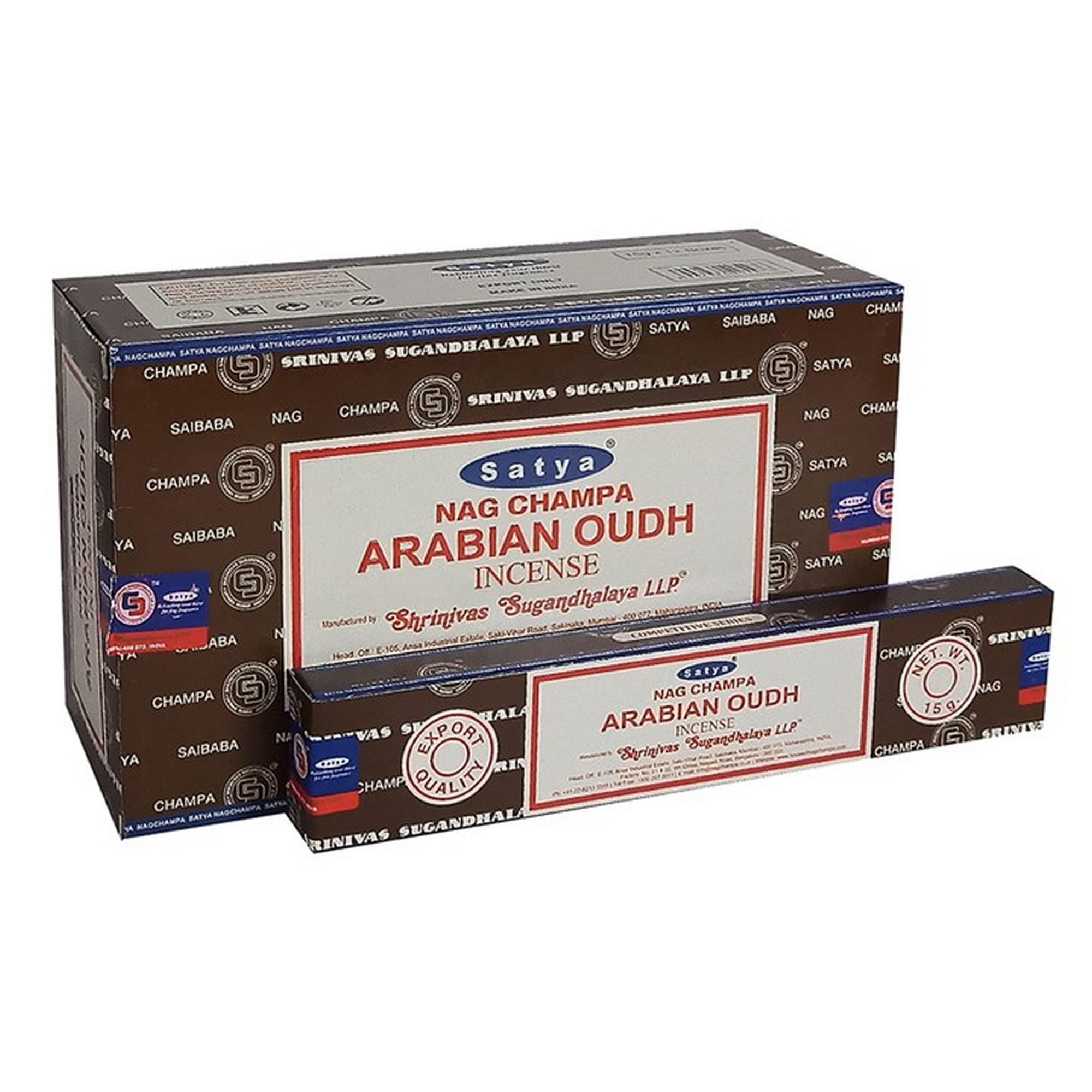 Satya Arabian Oudh Incense (12/50)