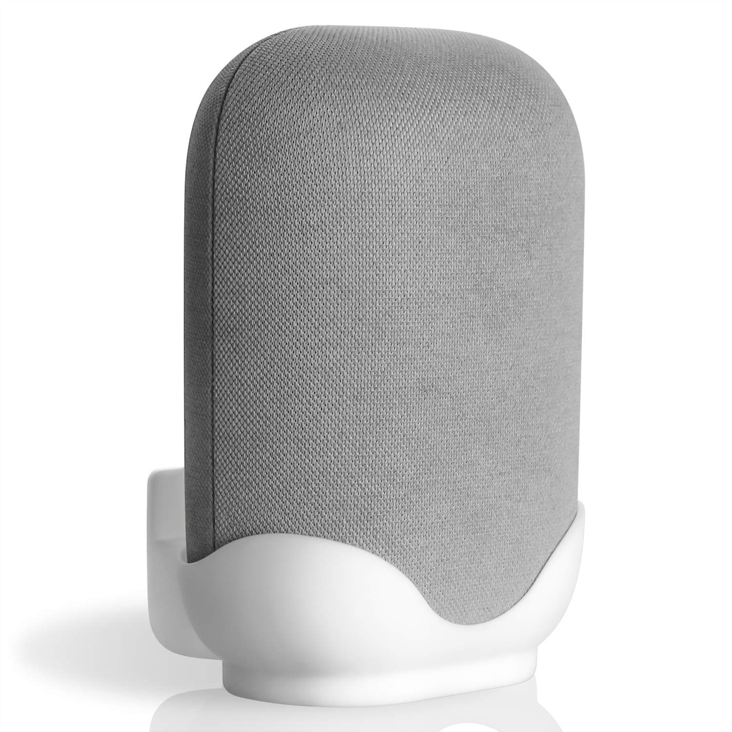 Wall Mount for Google Nest Audio | Google Nest Audio Mount Desktop Speaker Stand | Wall Stand Holder, Wall Mount for Google Nest Voice Assistant - Elegant White