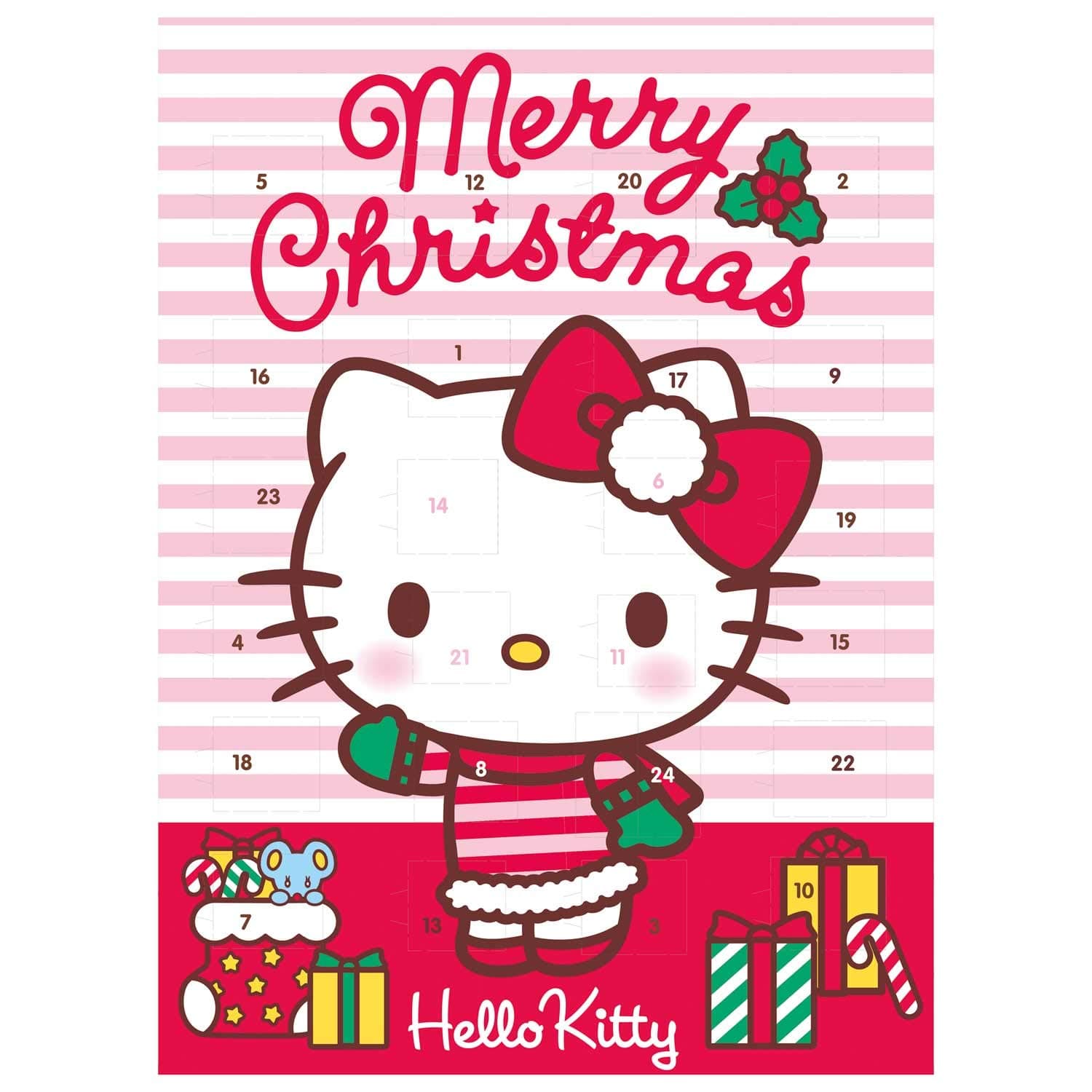 Hello Kitty chocolate advent calendar, 75 g