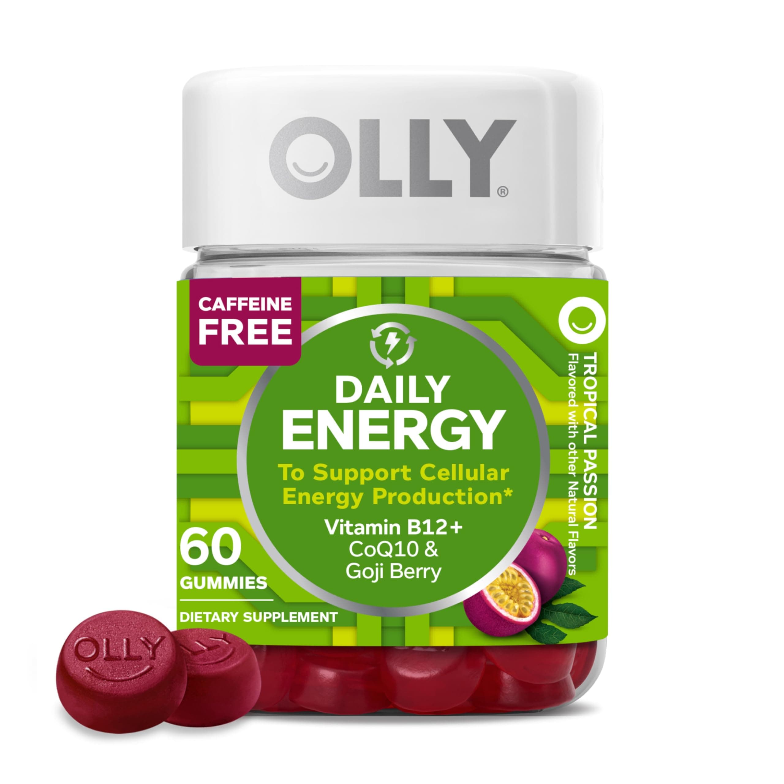 Non-Caffeine Energy Gummies