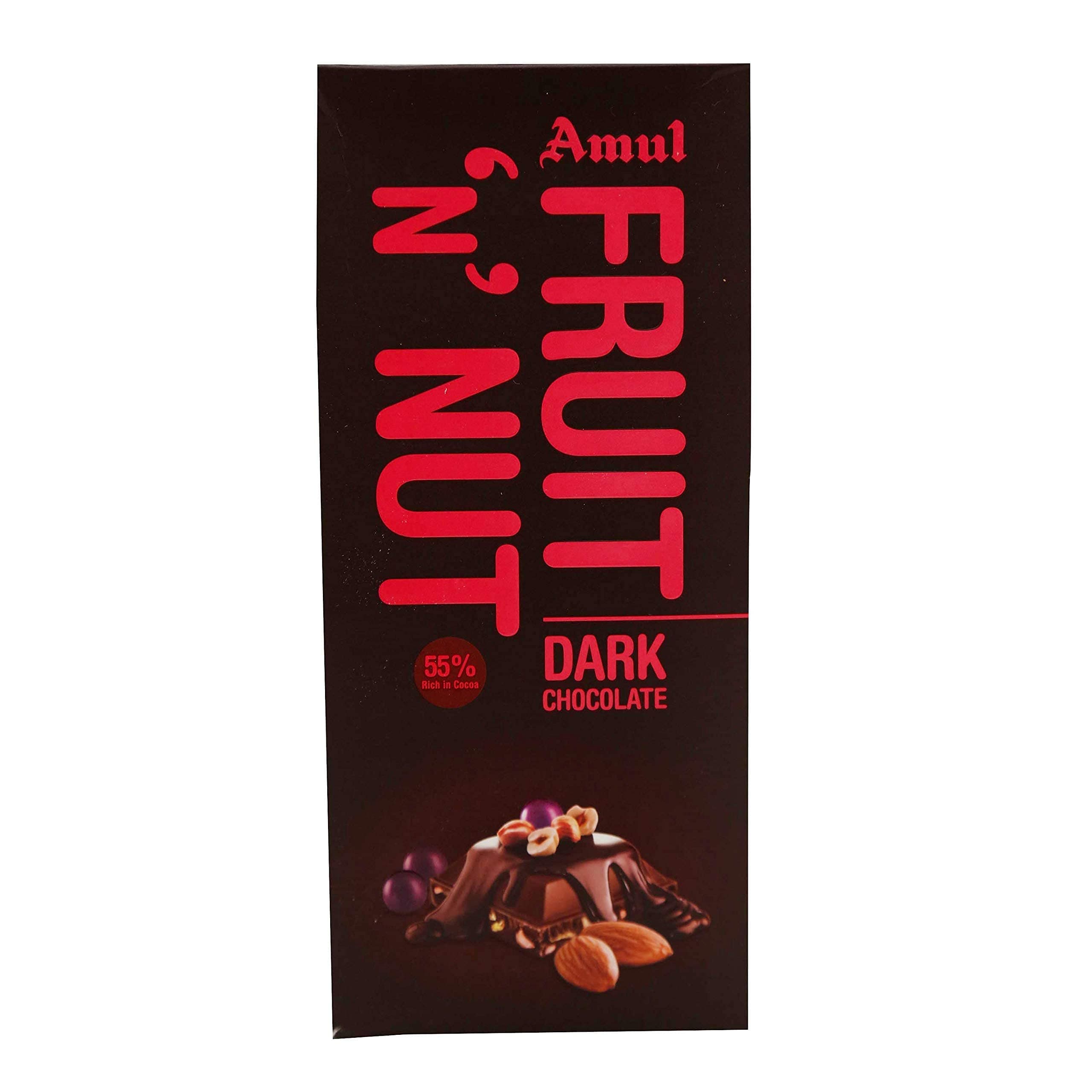 Dark Chocolate Bar Fruit N Nut, 150 Gm