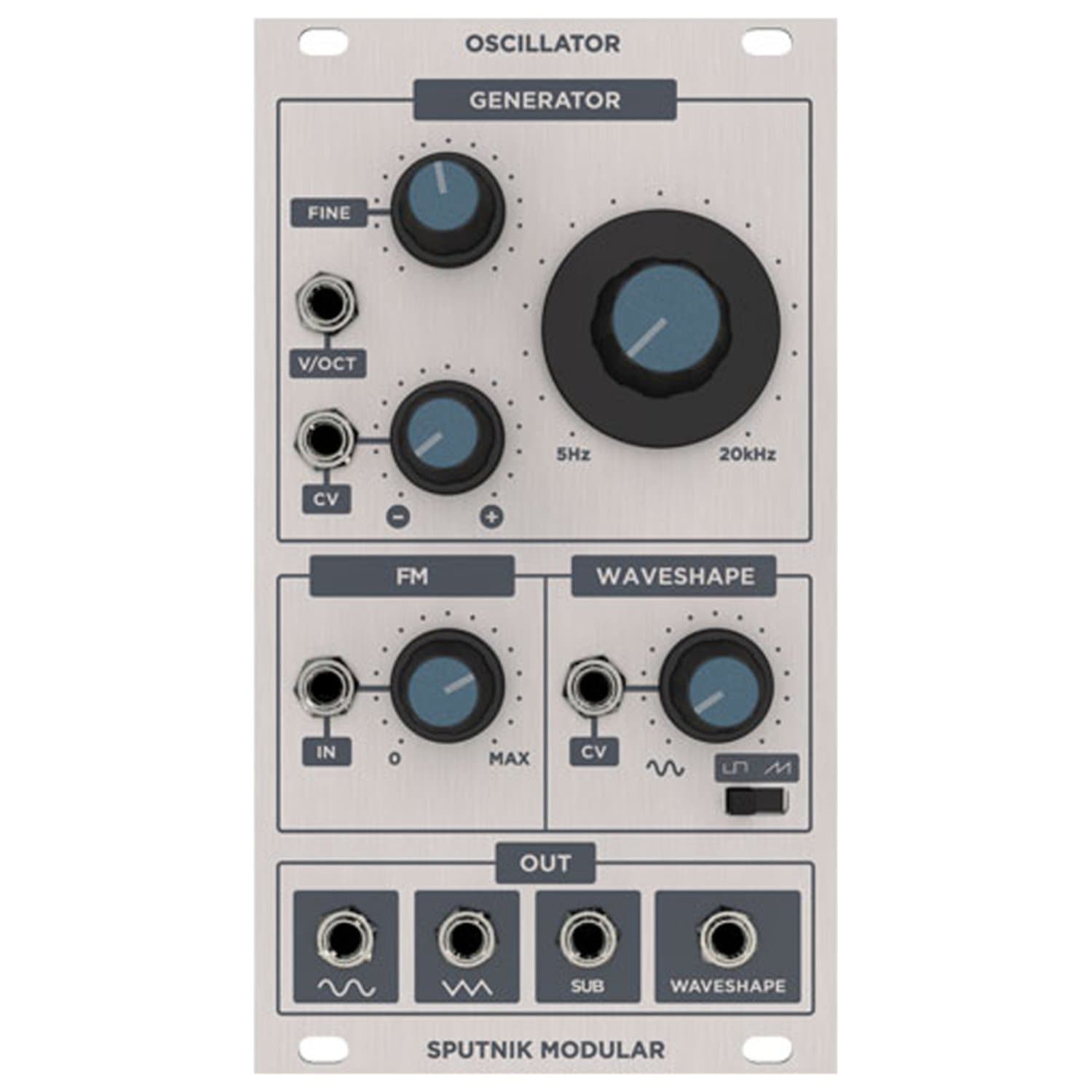 Sputnik Modular Oscillator Eurorack Module