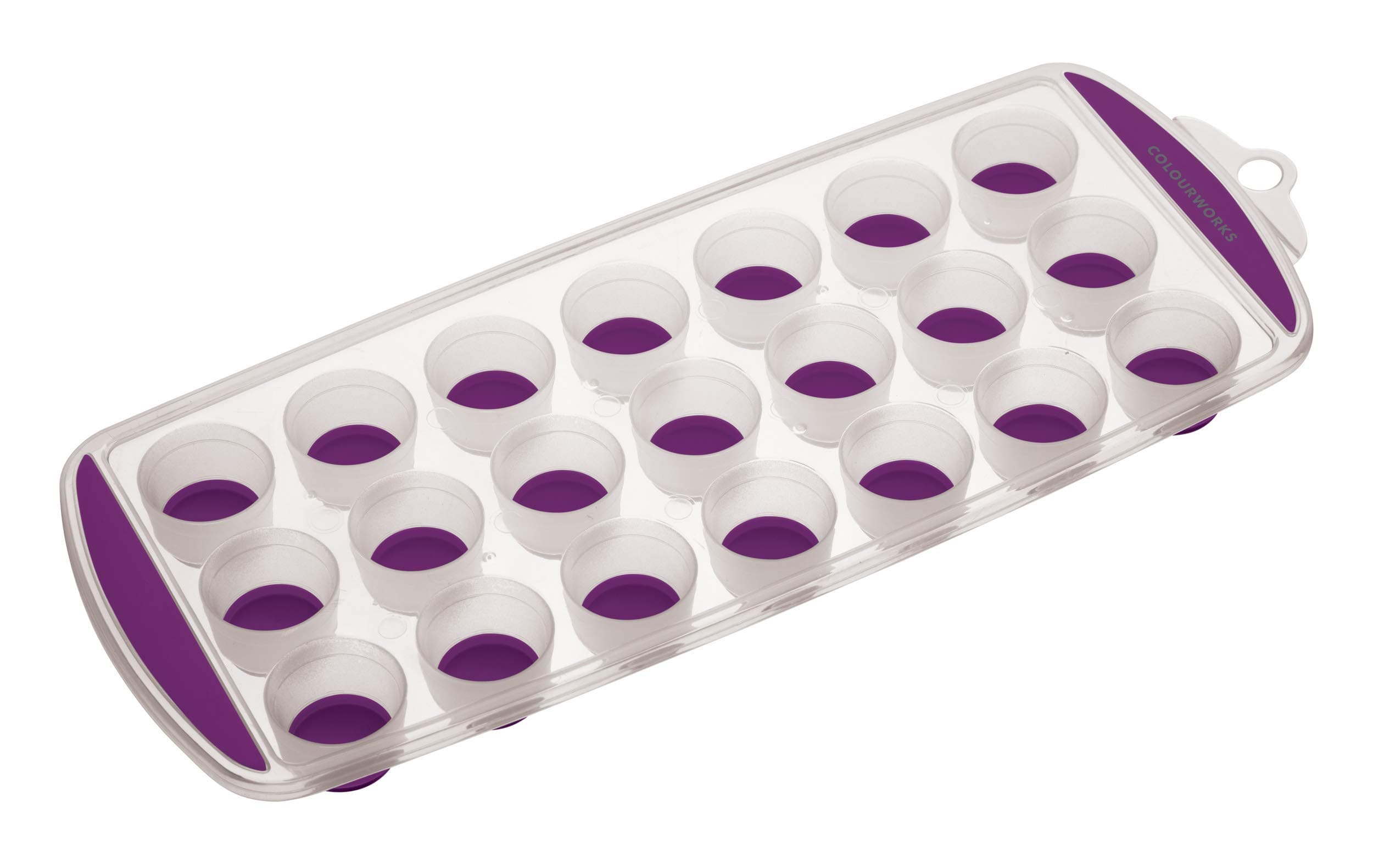 Colourworks Ice Cube Tray, Purple