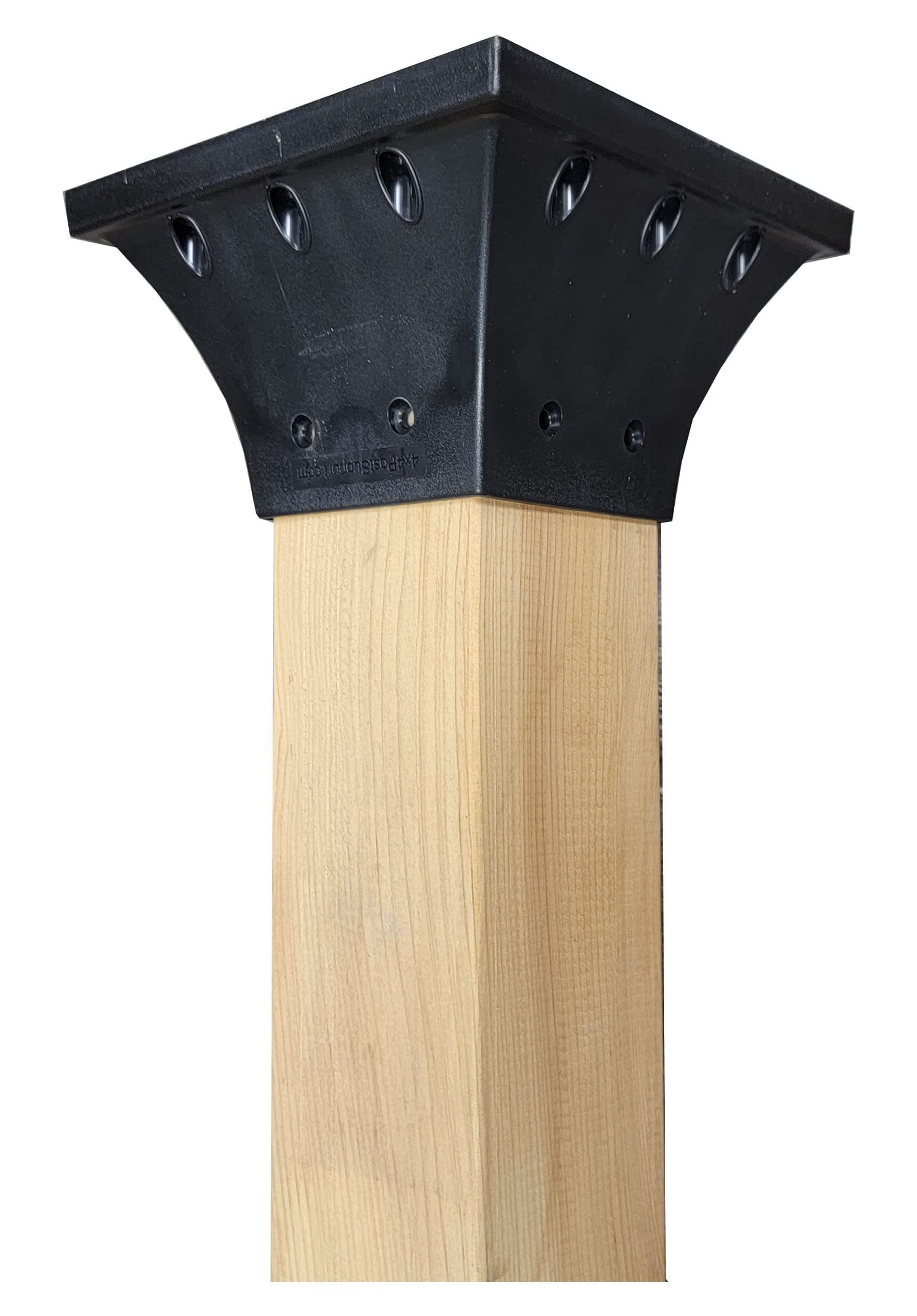 4x4 Post Support Pro Version Table Leg Bracket (Actual Size 3.5"x3.5") Post and Screws NOT Included!