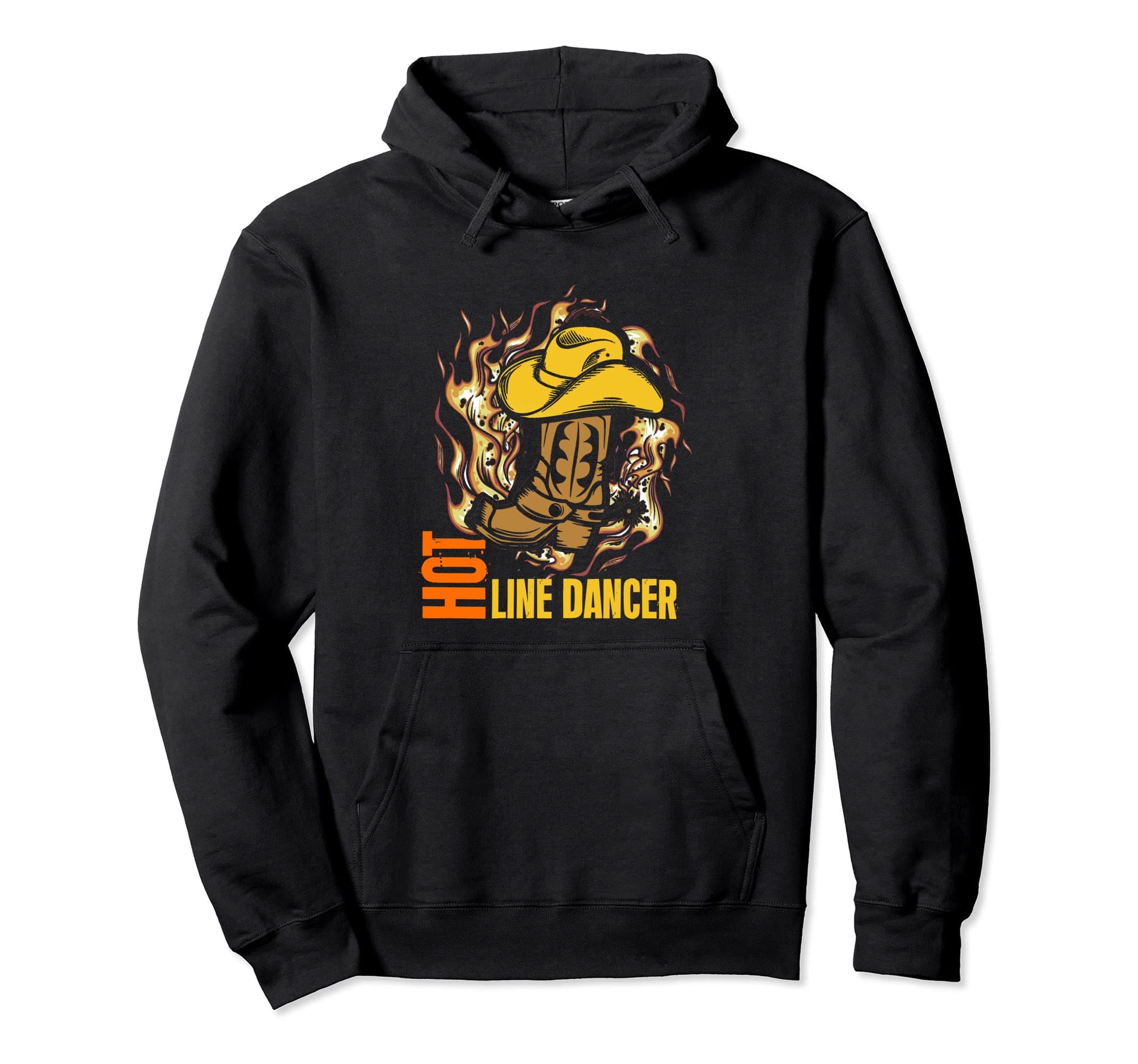 Hot Line Dancer | Western Country Dancing | Linedancer Pullover Hoodie