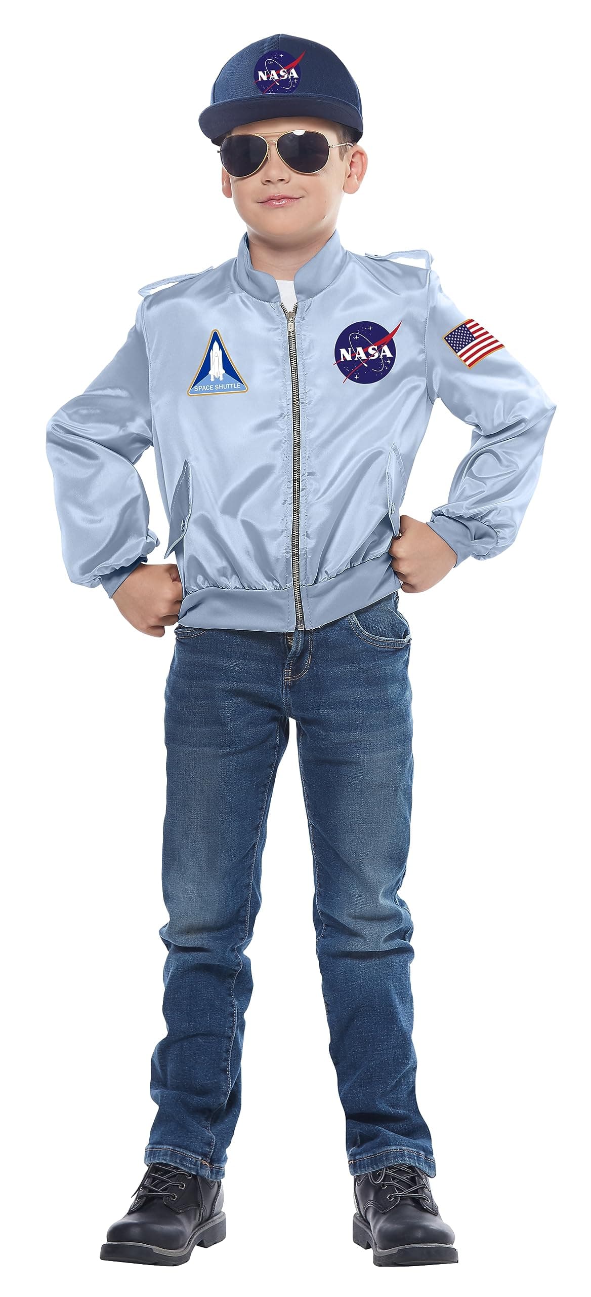 unisex-child Nasa Flight Jacket