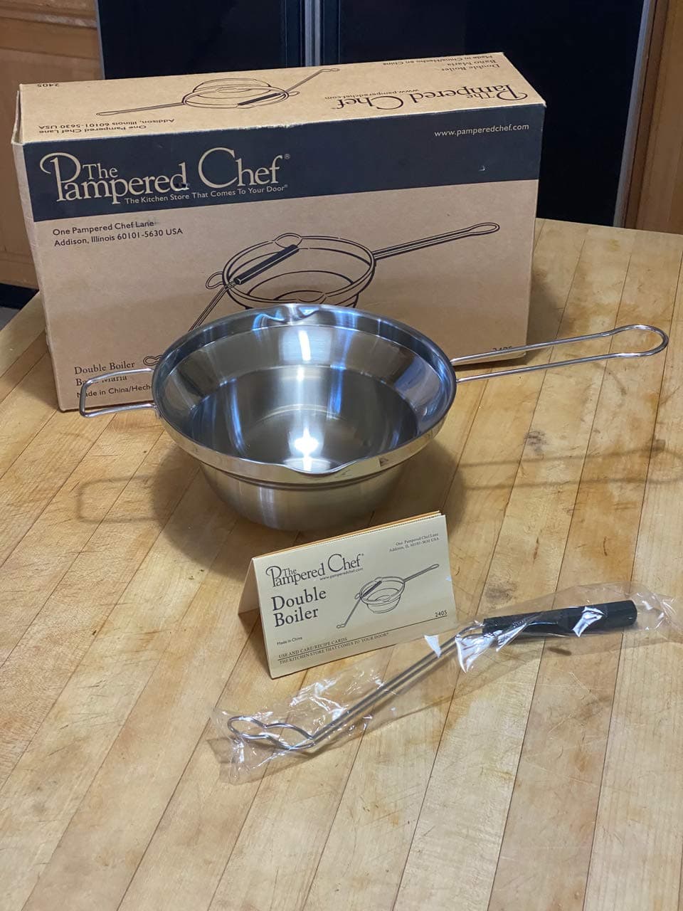The Pampered Chef Double Boiler