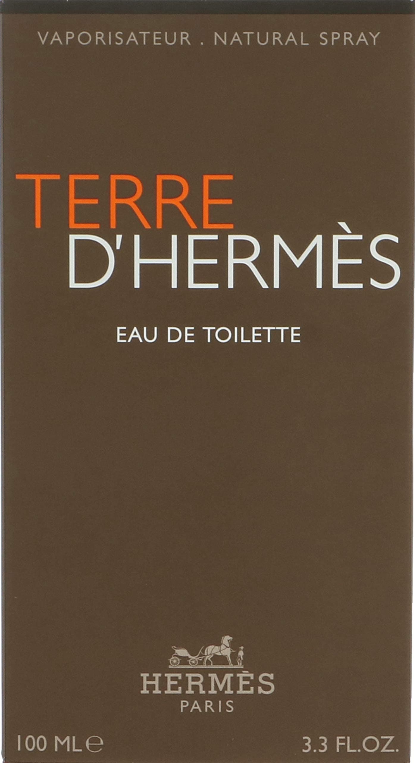 Terre D'Hermes by Hermes for Men 3.3 oz Eau de Toilette Spray