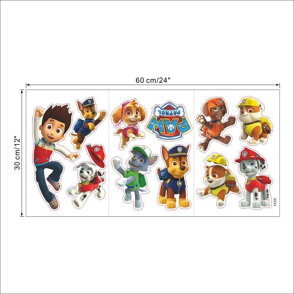 Paw Patrol team Wall sticker
