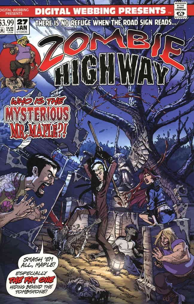 Digital Webbing Presents #27A VF/NM ; Digital Webbing comic book | Zombie Highway