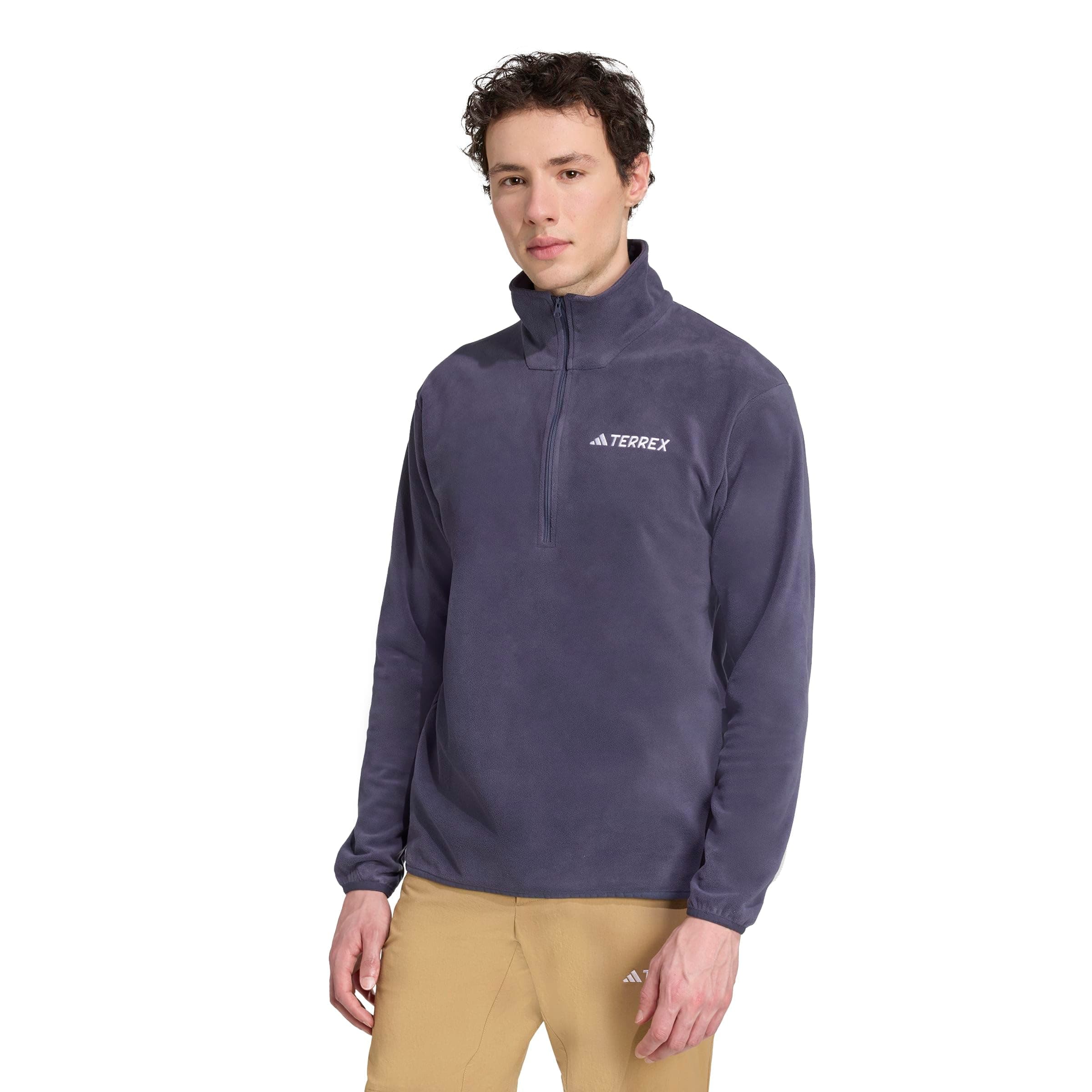 Men's Terrex Multi Essentials Half-zip Fleece Hiking Jacket