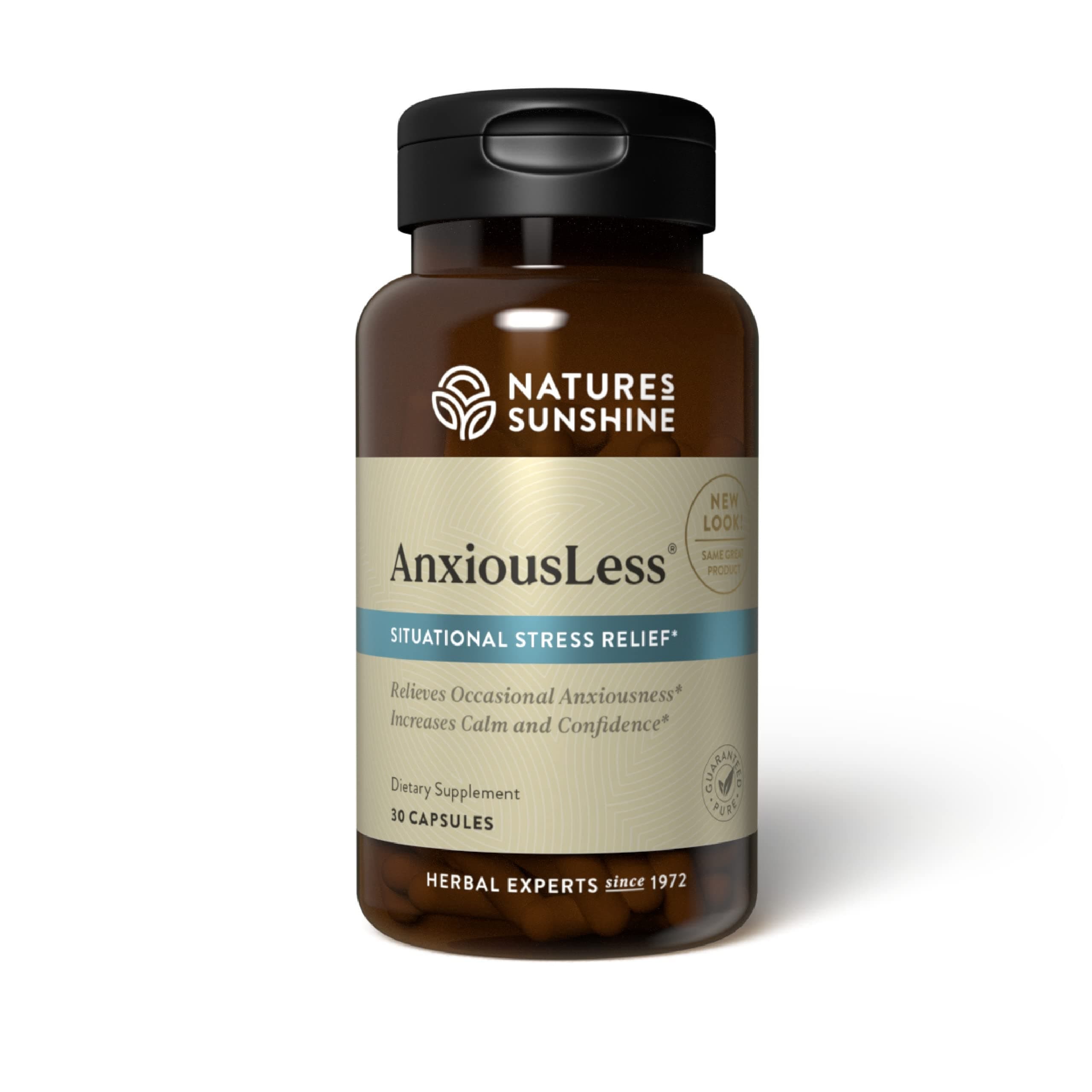 Nature's Sunshine AnxiousLess 30 Capsules