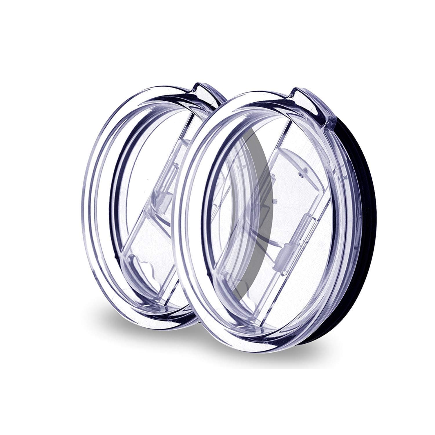 30 oz Tumbler Lids Compatible/Replacement for 2 Pack Spill Proof and Splash Resistant Lid for Yeti Tumbler Cups 30 oz