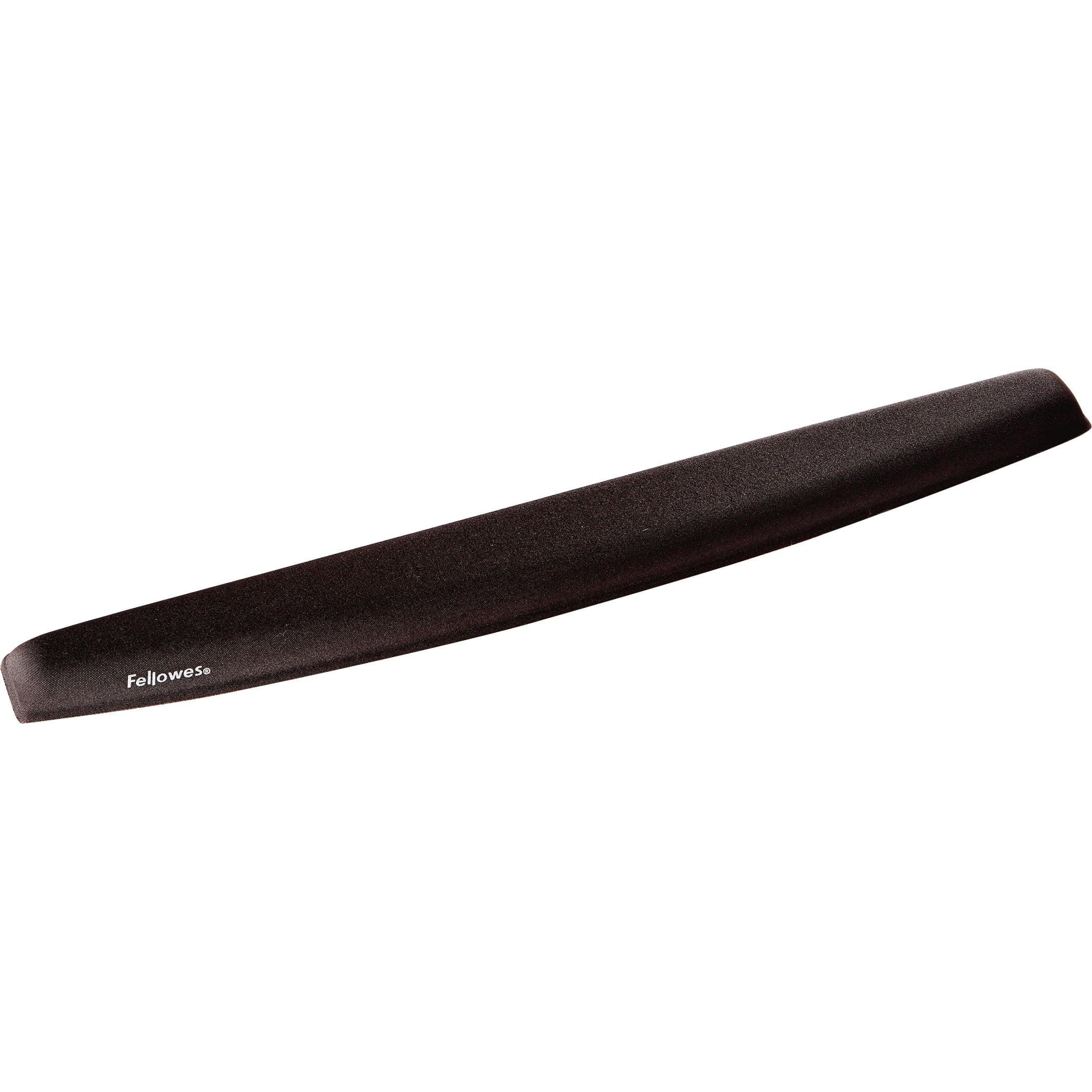 Fellowes Memory Foam Keyboard Wrist Rest - Ergonomic Wrist Support for Computer Laptop and Home Office - Black