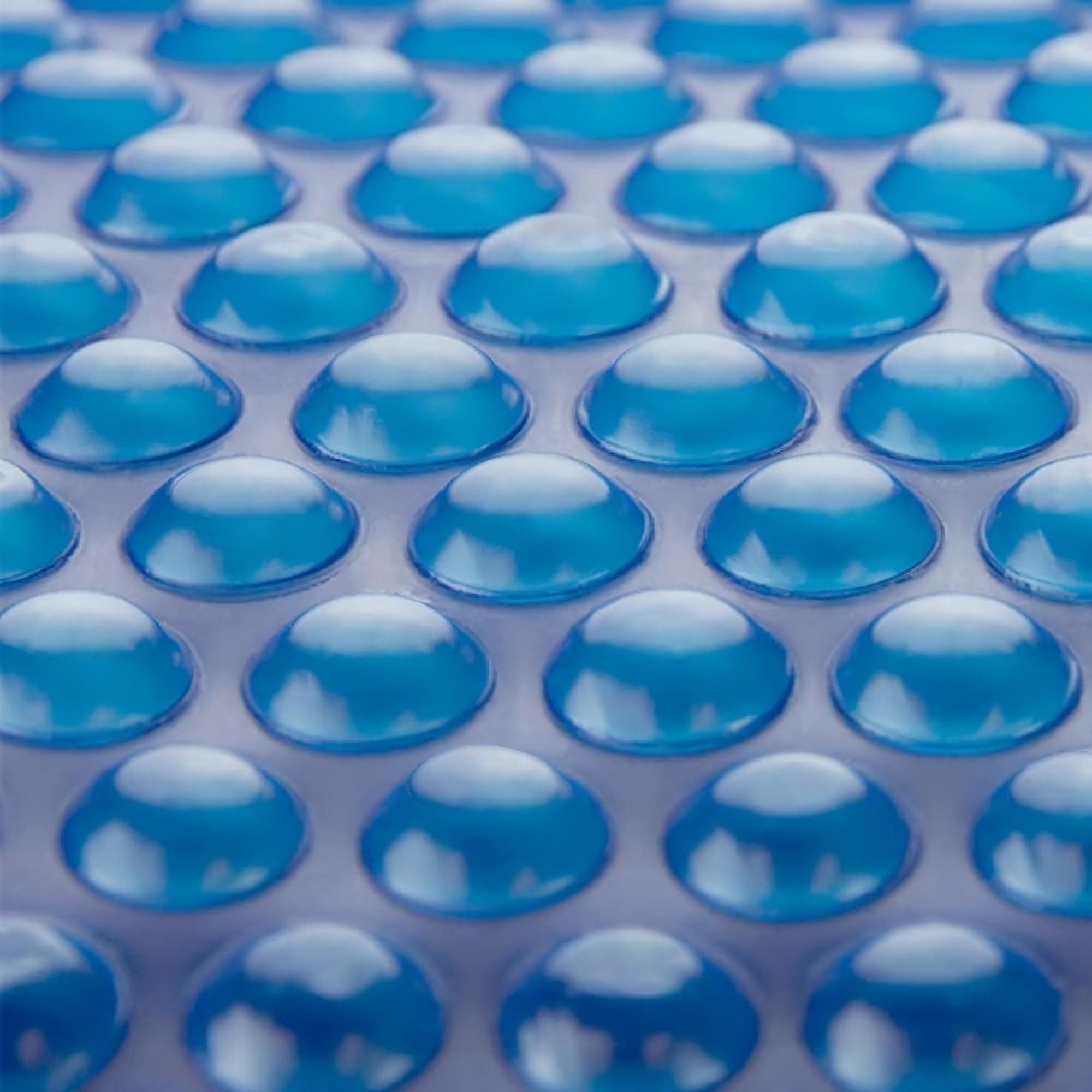 Sun2Solar Blue 16 ft x 32 ft Rectangle Solar Cover | 800 Series | Heat Retaining Blanket for Rectangular Inground & Above Ground Swimming Pools | Use Sun to Heat Pool | Bubble Heating Blankets