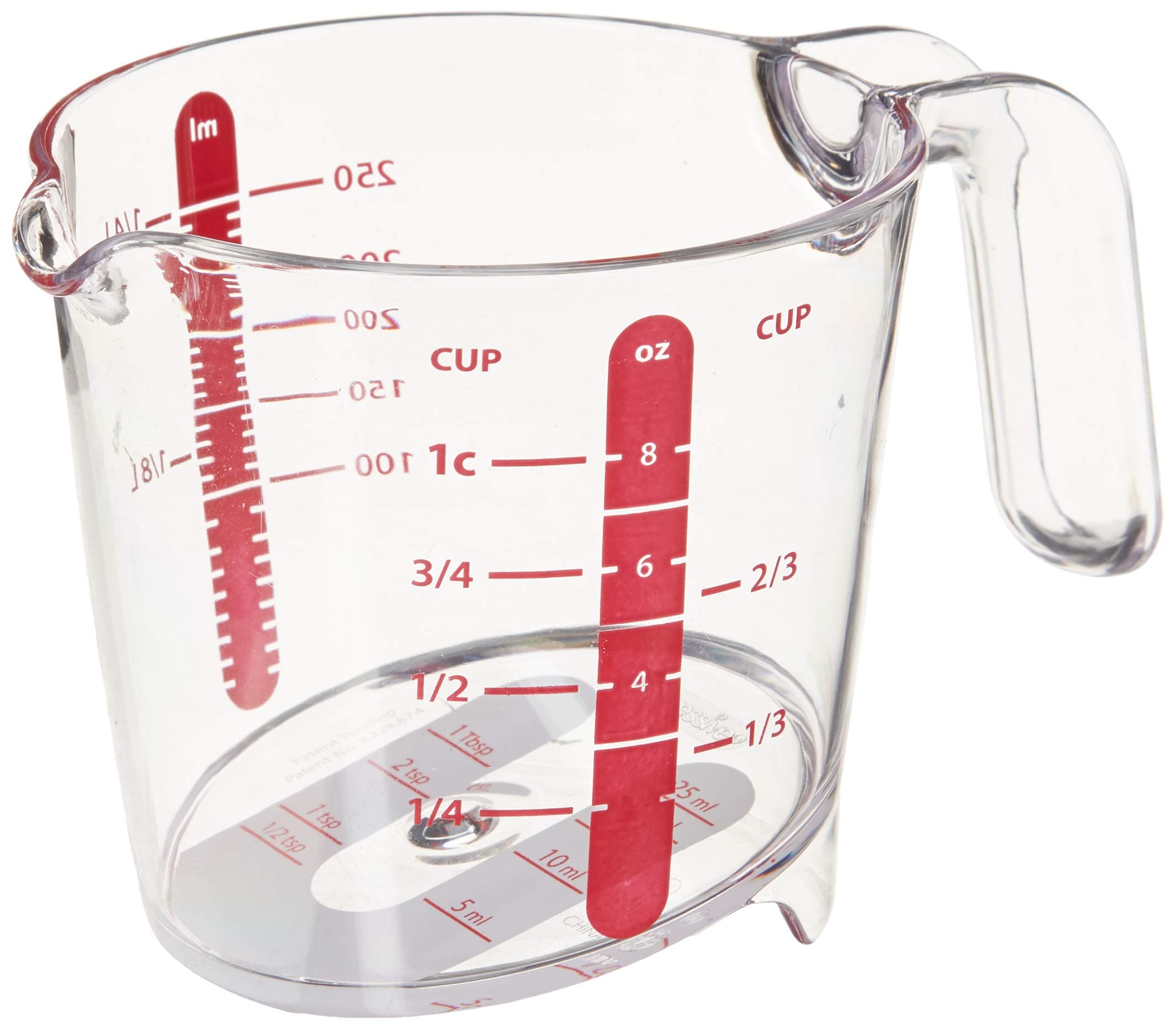 1 Liquid Measuring Cup, clear