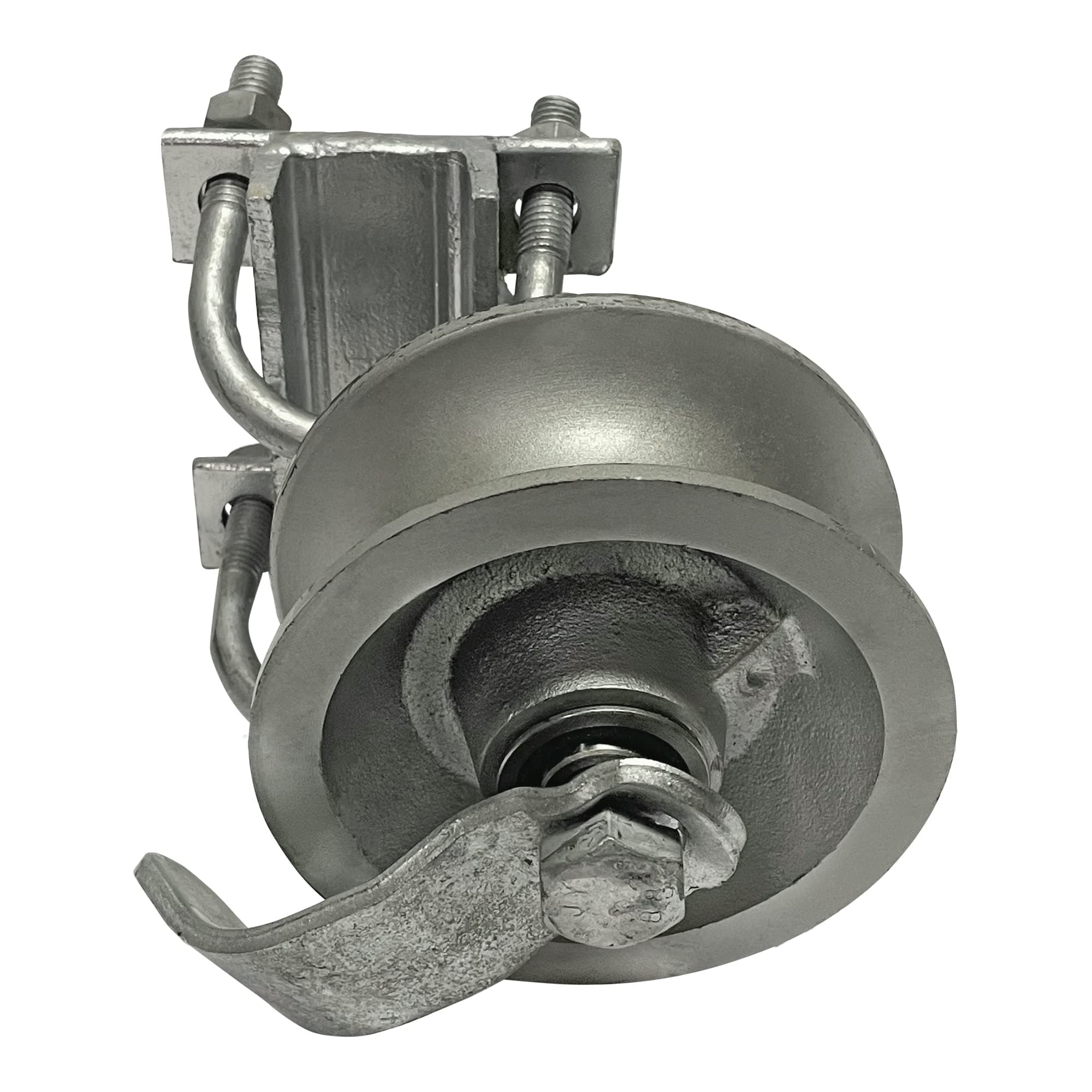 Single Rear Pipe Track Wheel for Chain Link Sliding