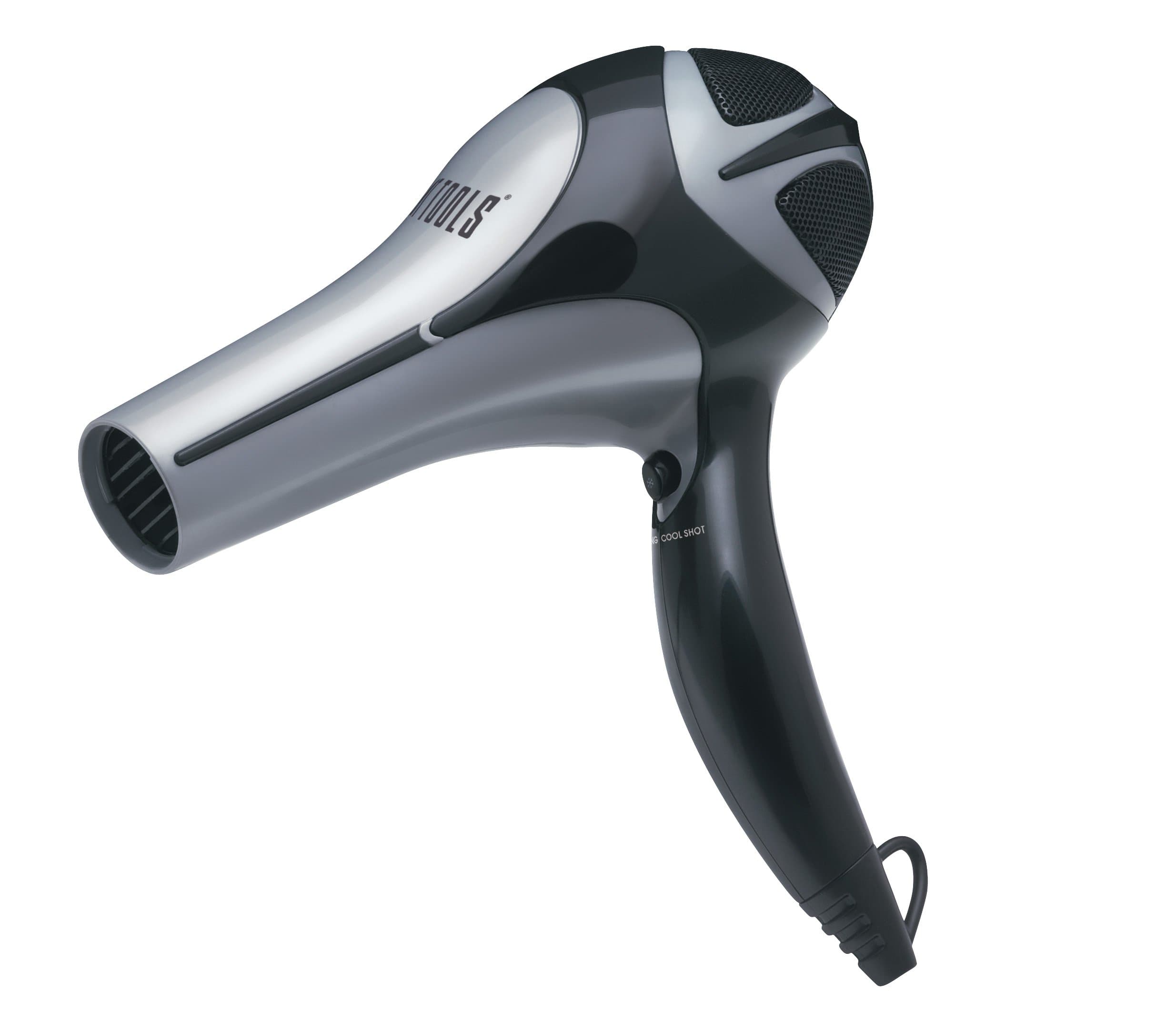 HOT TOOLS HT7000Q Whisper Quiet Ionic Dryer, Black/Silver