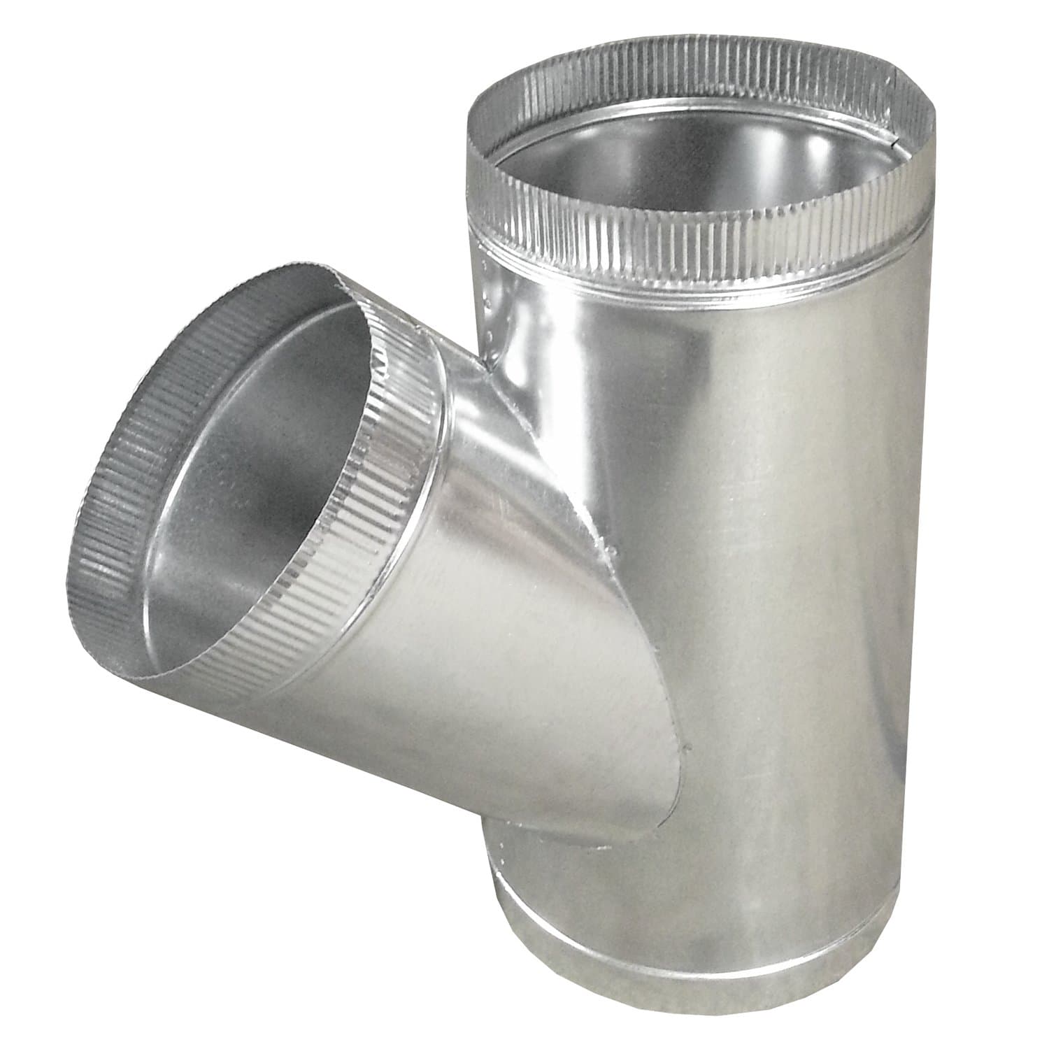 Galvanized Wye Tee 12" x 10" x 10"