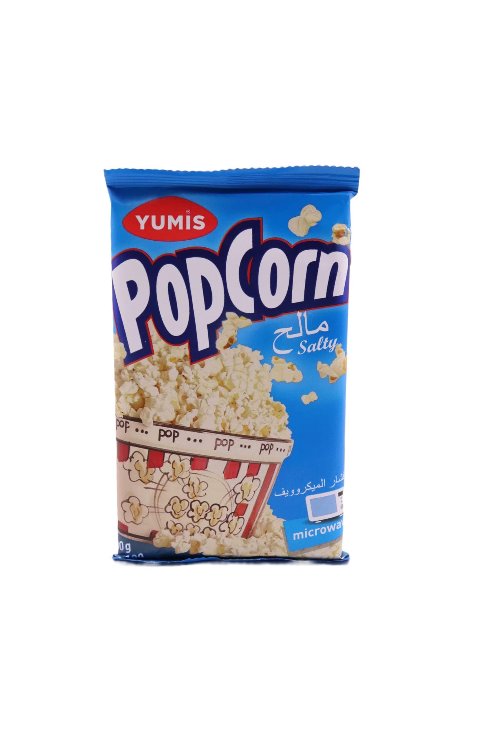 Yumis Microwave popcorn salty 100 g