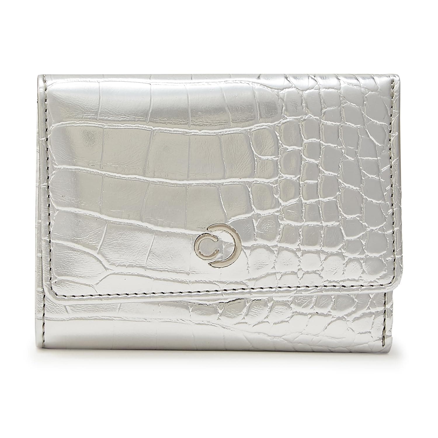 CapreseKristy Wallet Small Trifold Silver