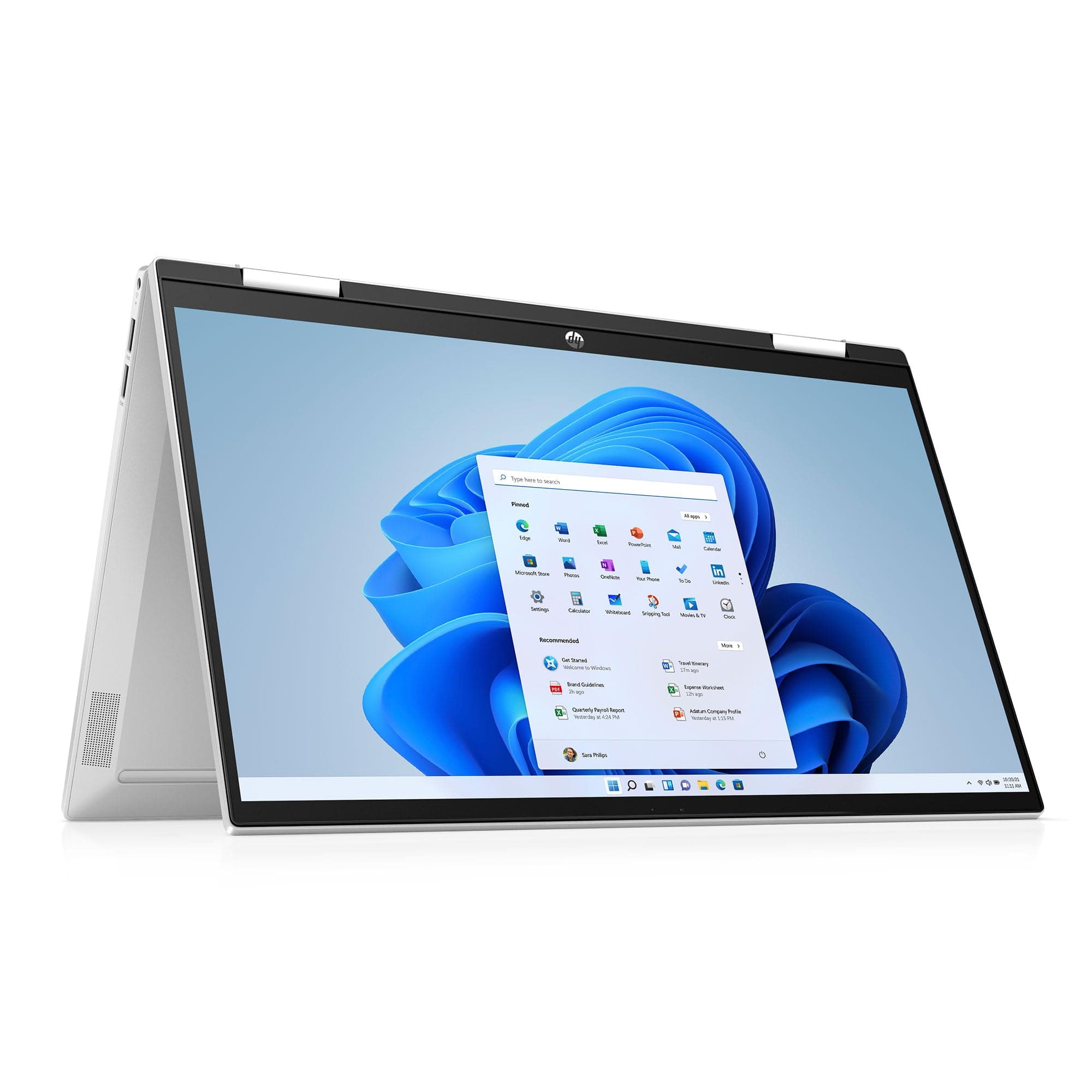 HP (Upgraded) Pavilion x360 Convertible, Intel Core i5-1235U Processor, Intel Iris Xe Graphics, 12 GB RAM Memory, Windows 11 Home Operating System, (15-er1010nr, Natural Silver)