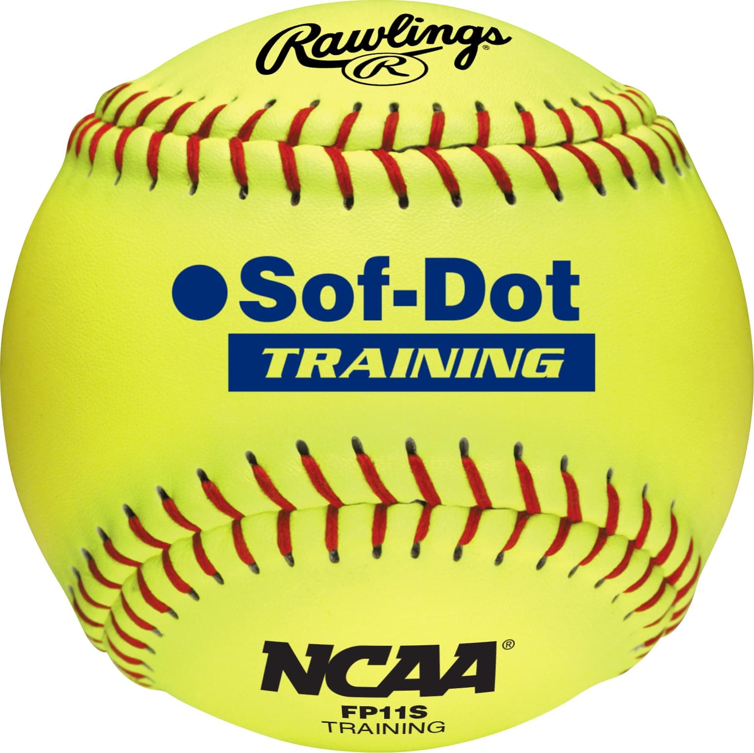 NCAA Soft Poly-Core Fastpitch Training Softballs | 11" & 12" Options | 12 Count