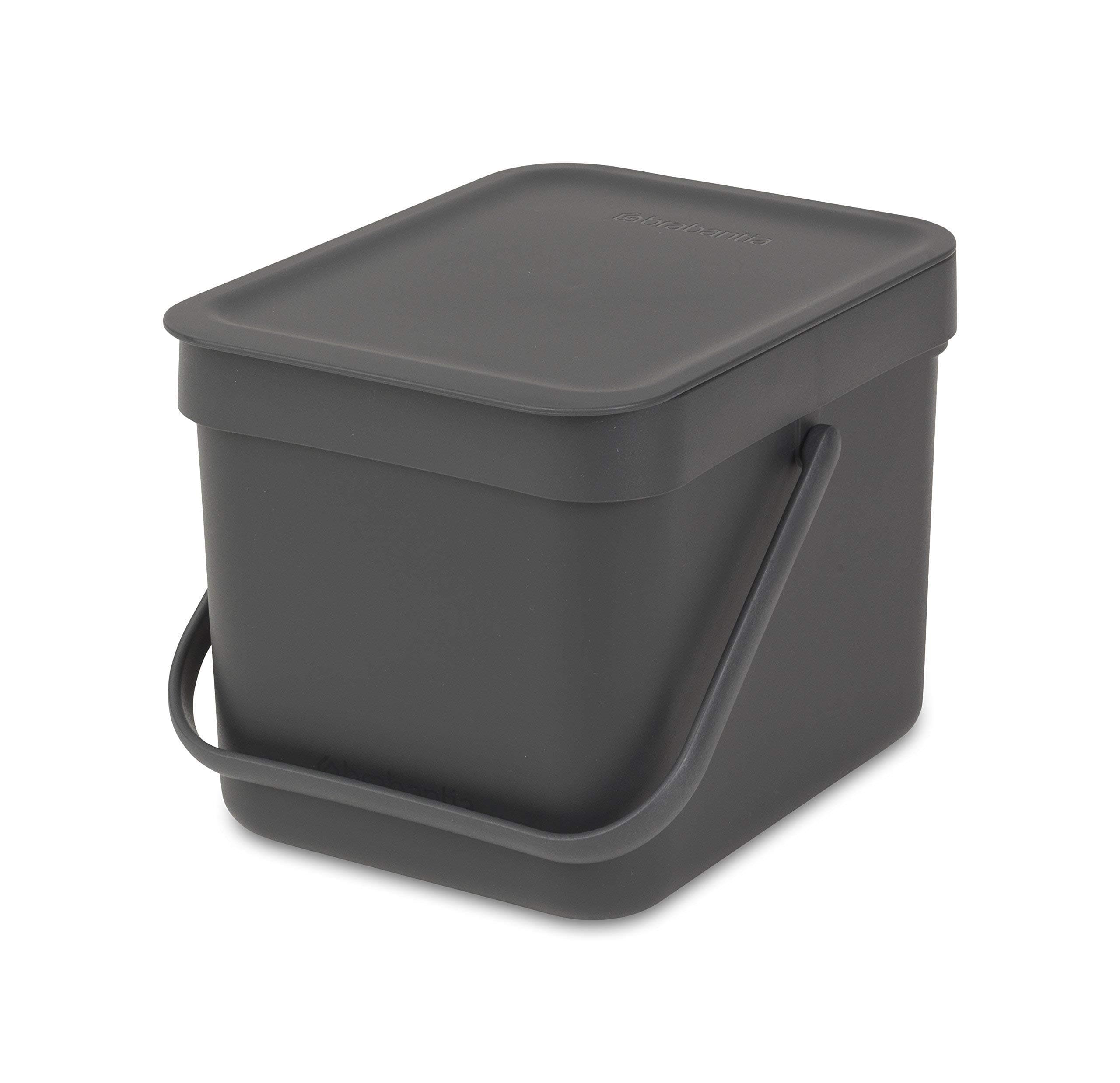 109720 Waste Bin, 6 L, Gray (New Version)