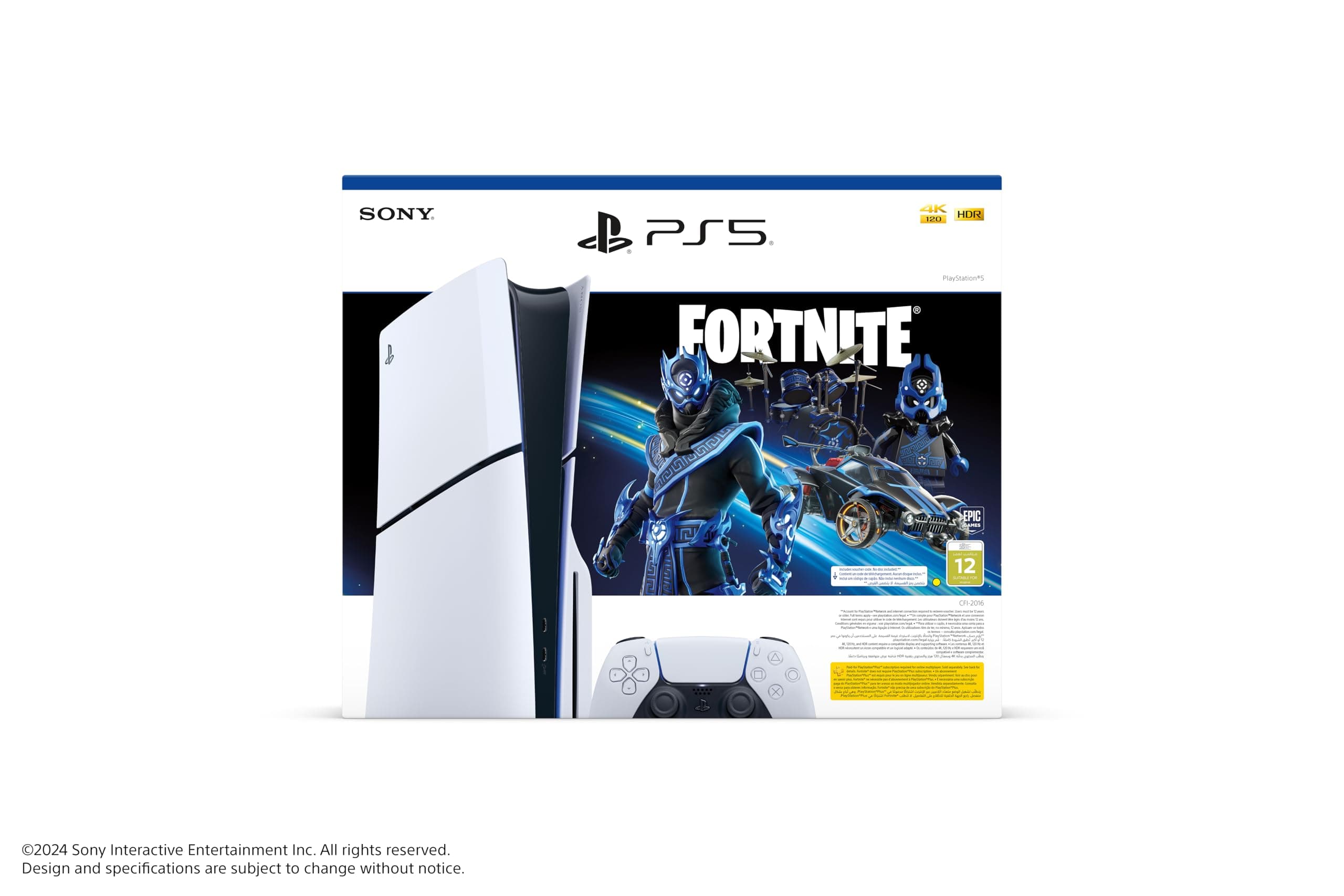 PlayStation 5 Disc Slim Console + Fortnite Bundle - UAE Version