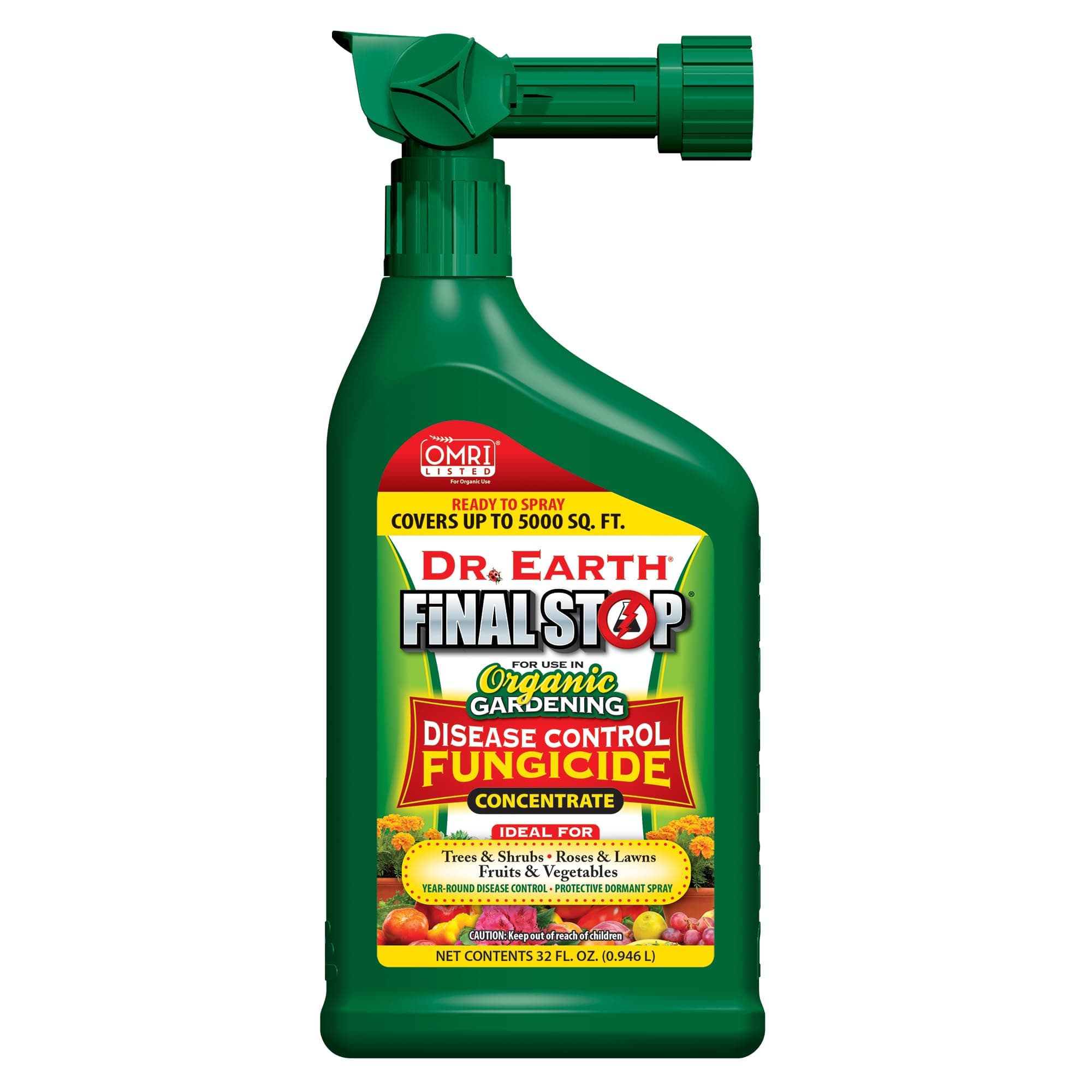 Dr. Earth Final Stop Disease Control Fungicide RTS 32oz.