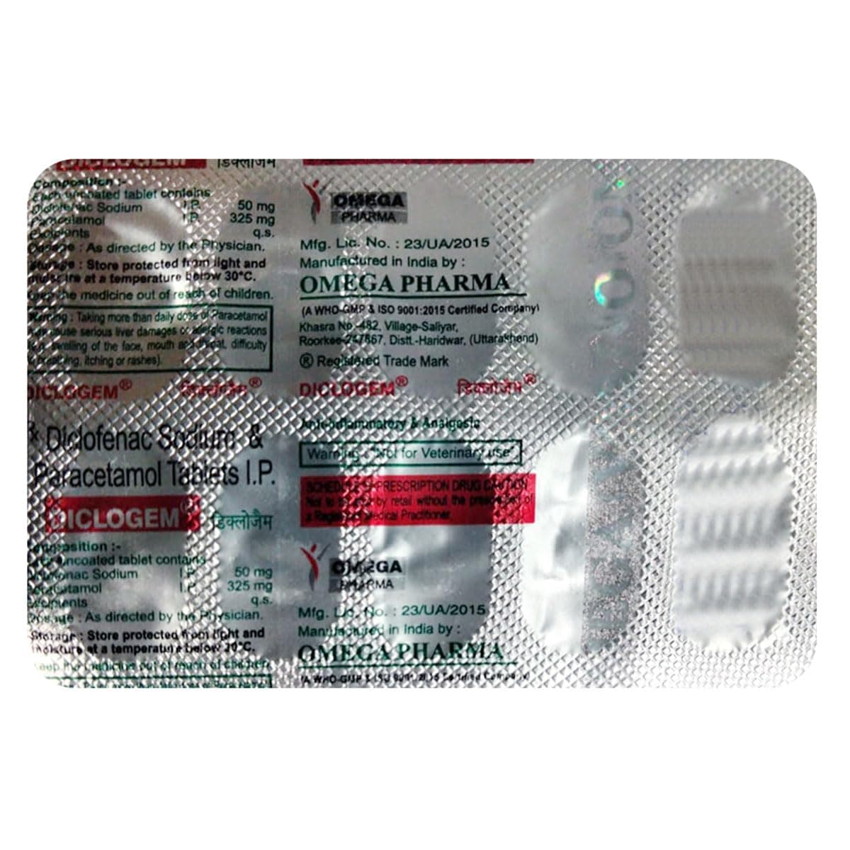 Diclogem - Strip of 10 Tablets