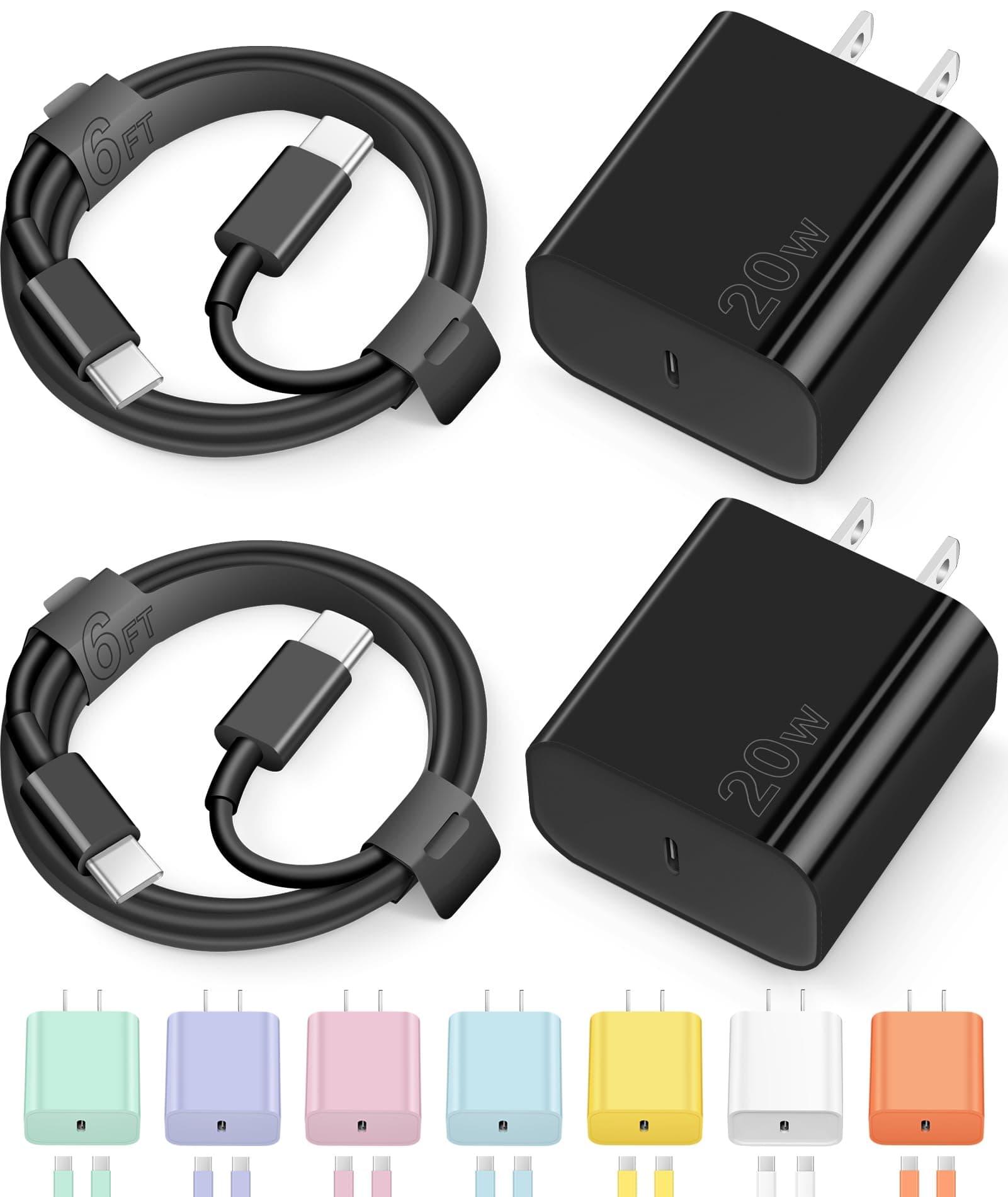 iPhone 17/16/15 Charger Black