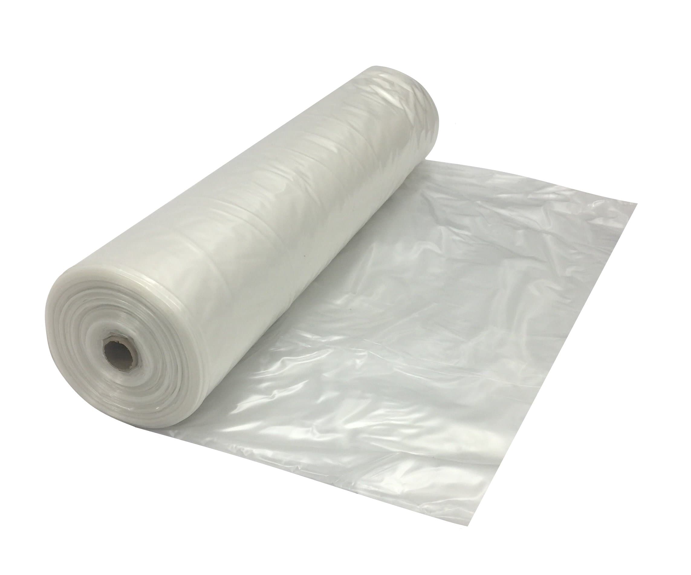 Clear Plastic Poly Sheeting 20' x 100' 4 mil