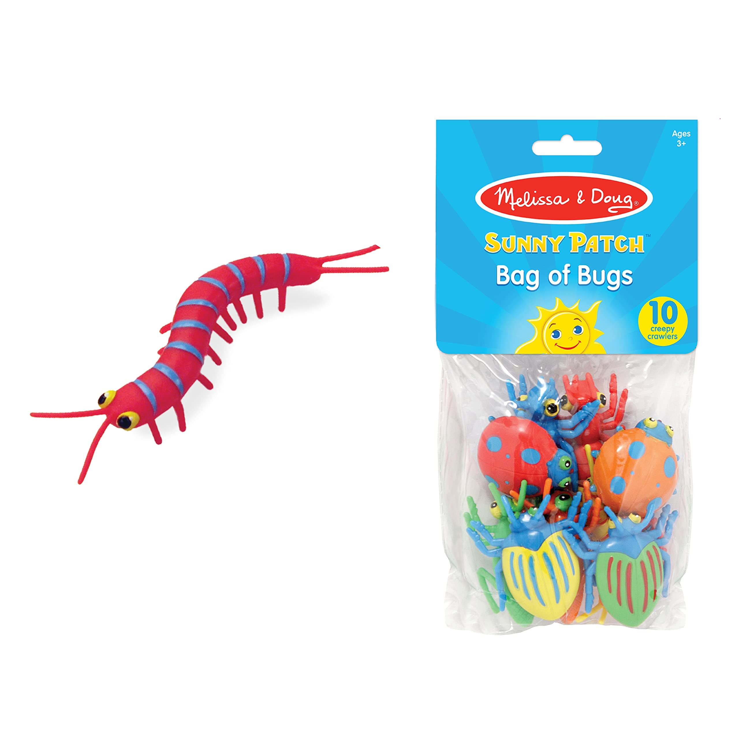 Melissa & Doug Sunny Patch Bag of Bugs (10 pcs)