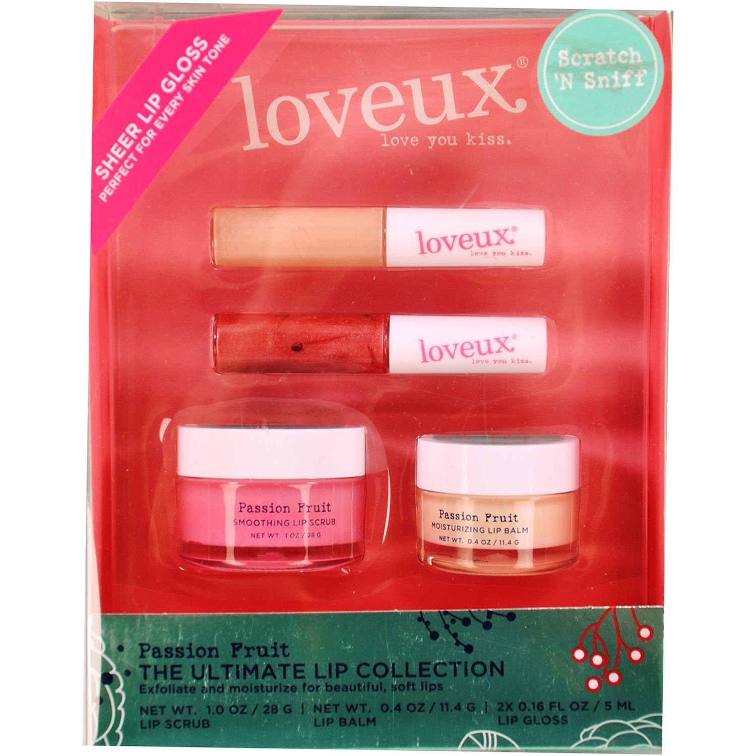 Ultimate Lip Collection 4Pc Set Passion Fruit