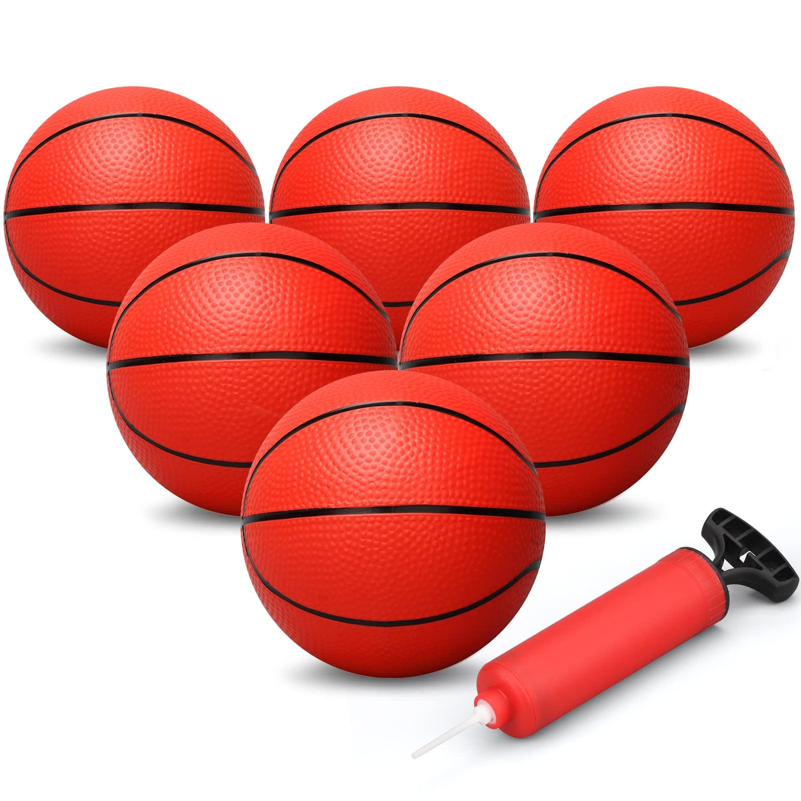 Mini Basketball Hoop Set + 6PCS Mini Replacement Balls