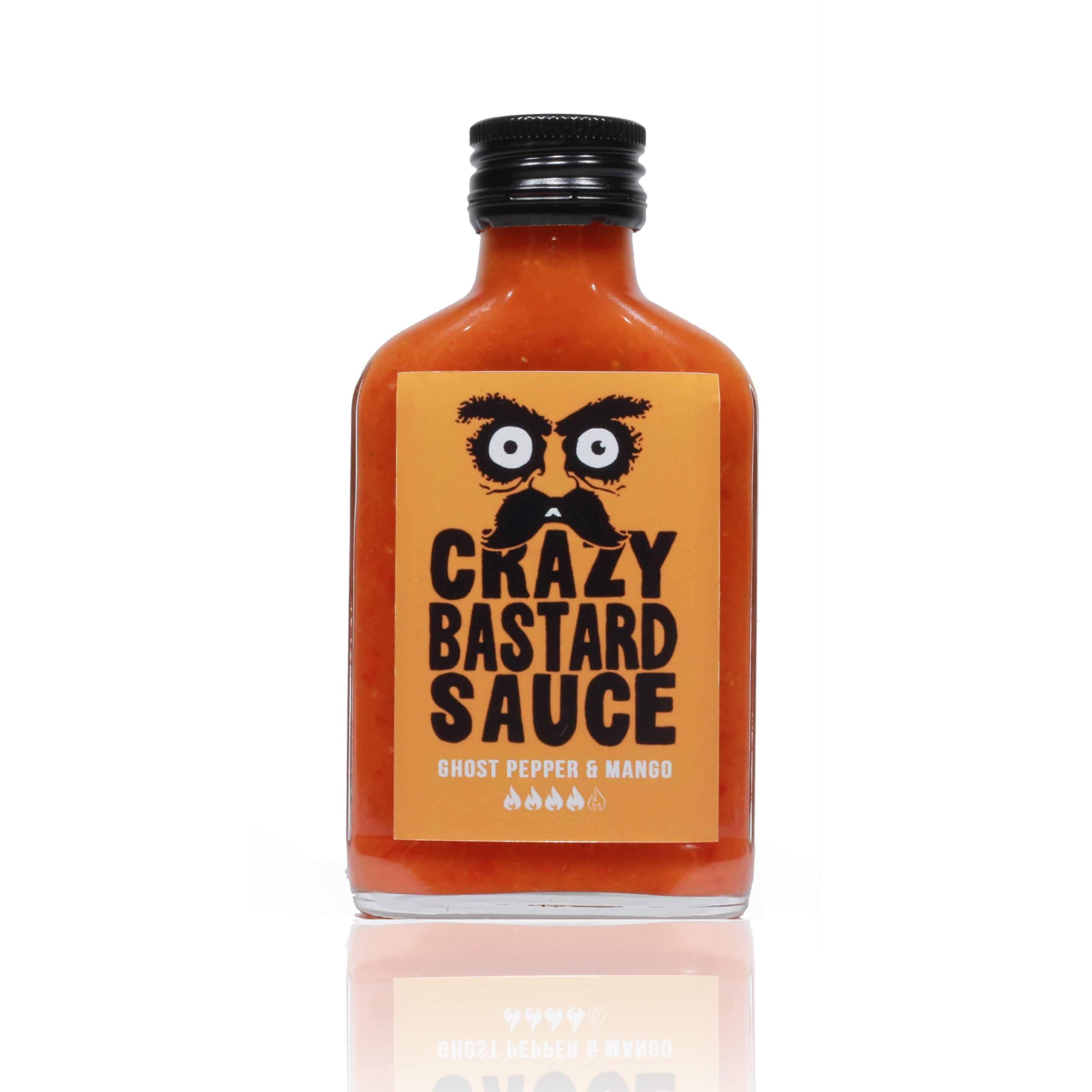 Crazy BastardGhost Pepper Hot Sauce- 100ml