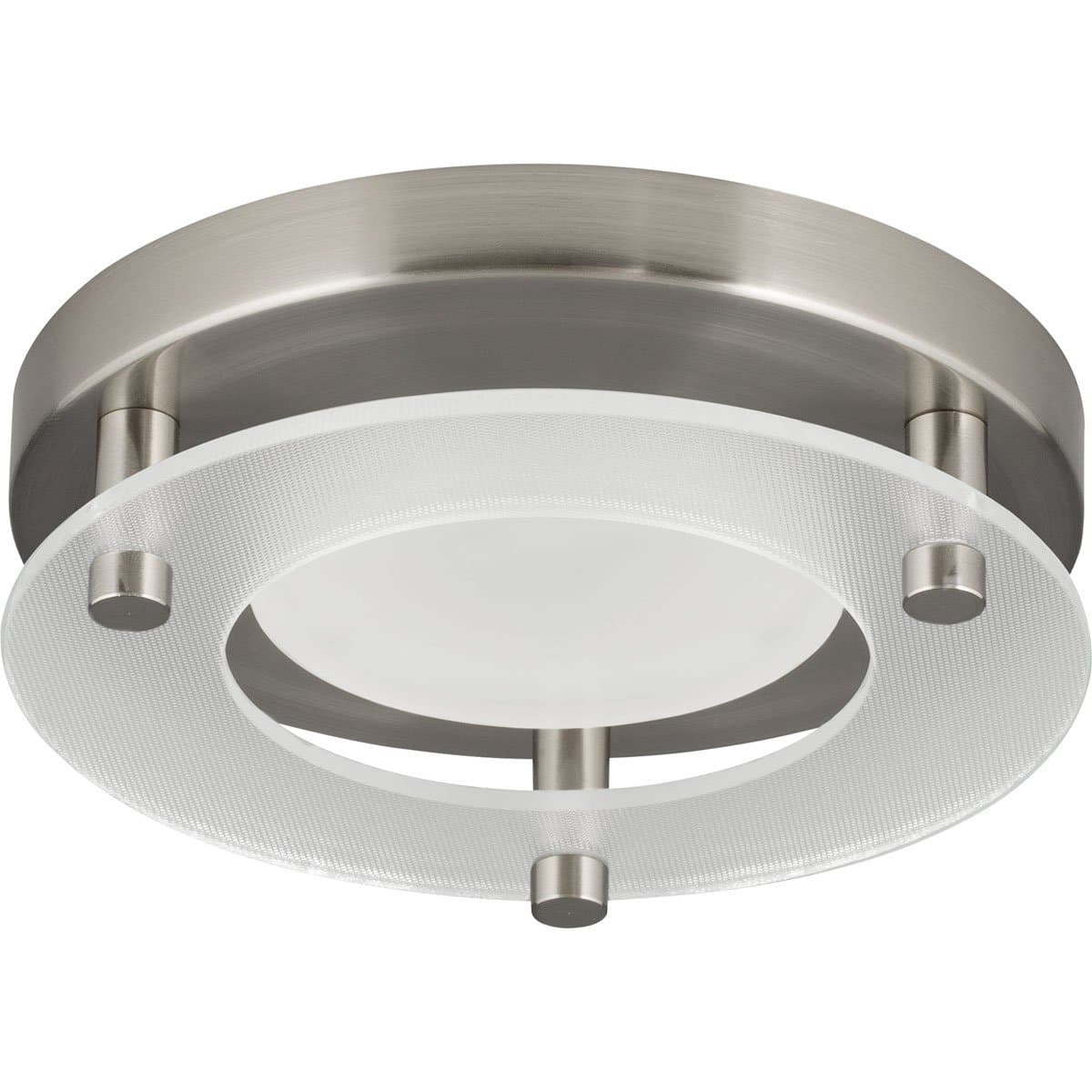 Progress Lighting P8247-09-30K LED Flush Mount Close-to-Ceiling, Nickel