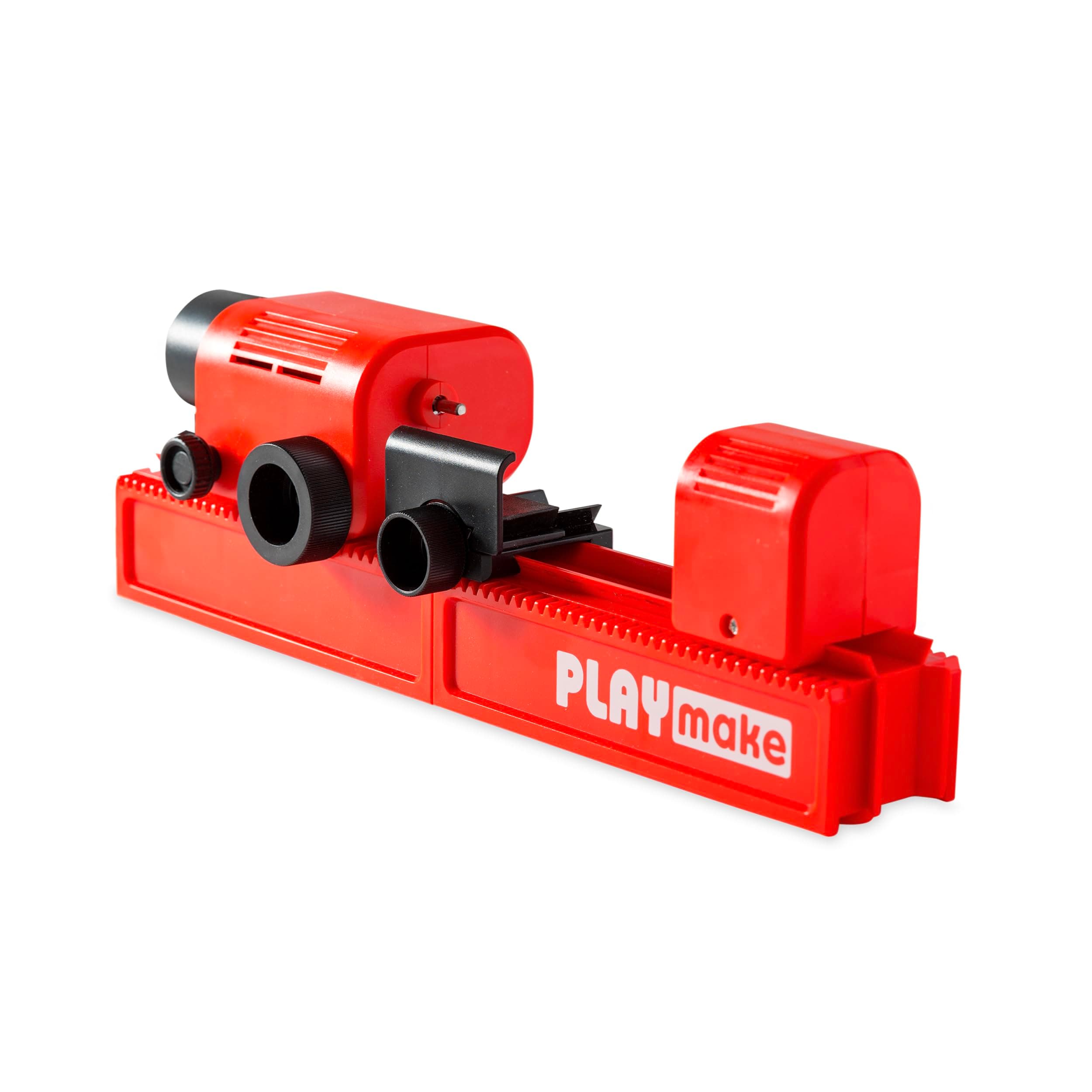 HearthSong Cool Tool Multi-Function 4-in-1 Woodworking Wood Shop Tool Kit for Kids