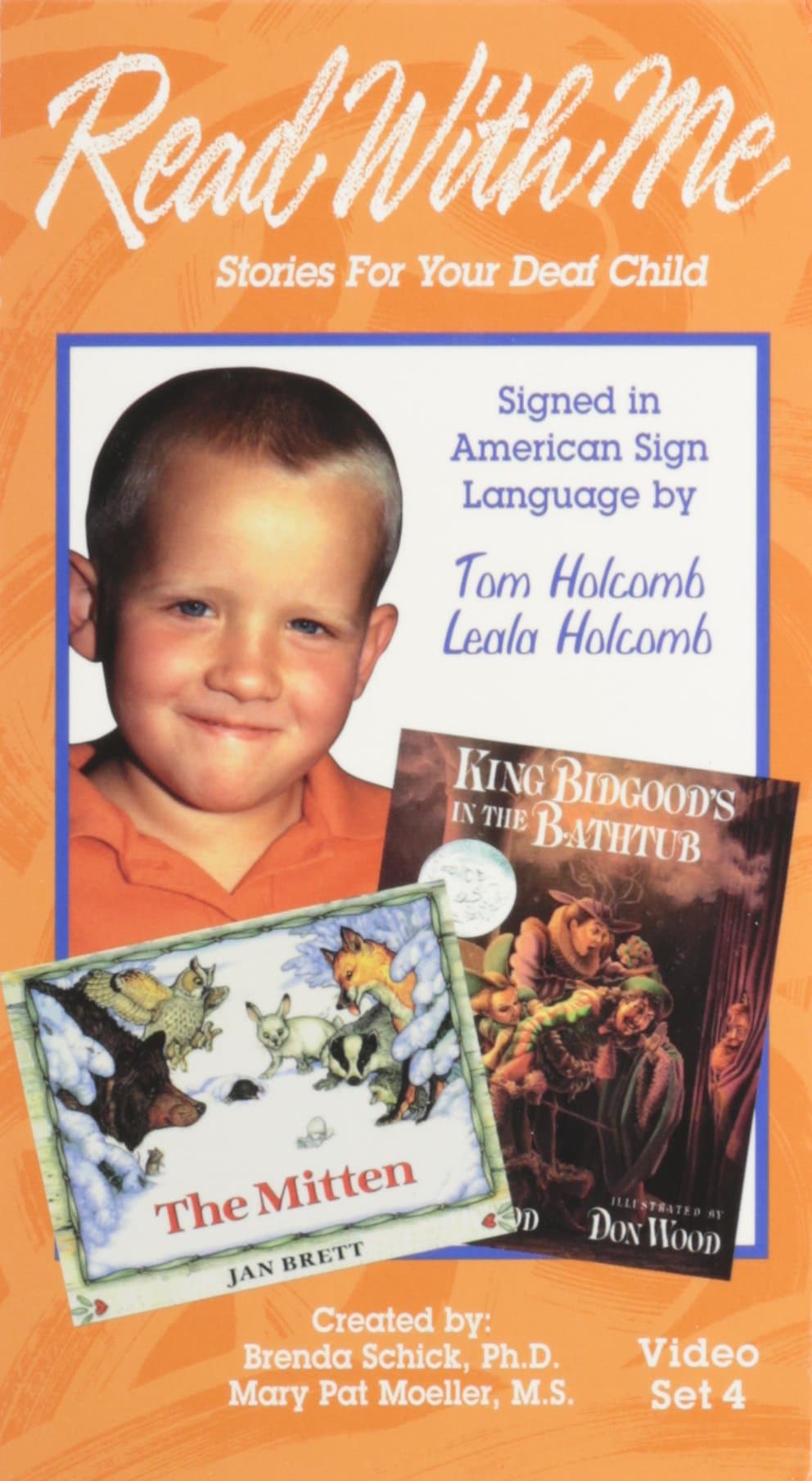 Thomas K. Holcomb, Ph.DRead With Me:Stories For Your Deaf Child: The Mitten/A Ukrainian Folktale/King Bidgood's in the Bathtub [VHS]