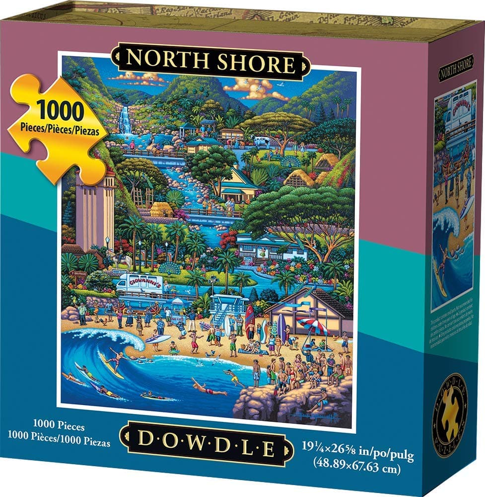 D·O·W·D·L·E Dowdle Jigsaw Puzzle - North Shore - 1000 Piece