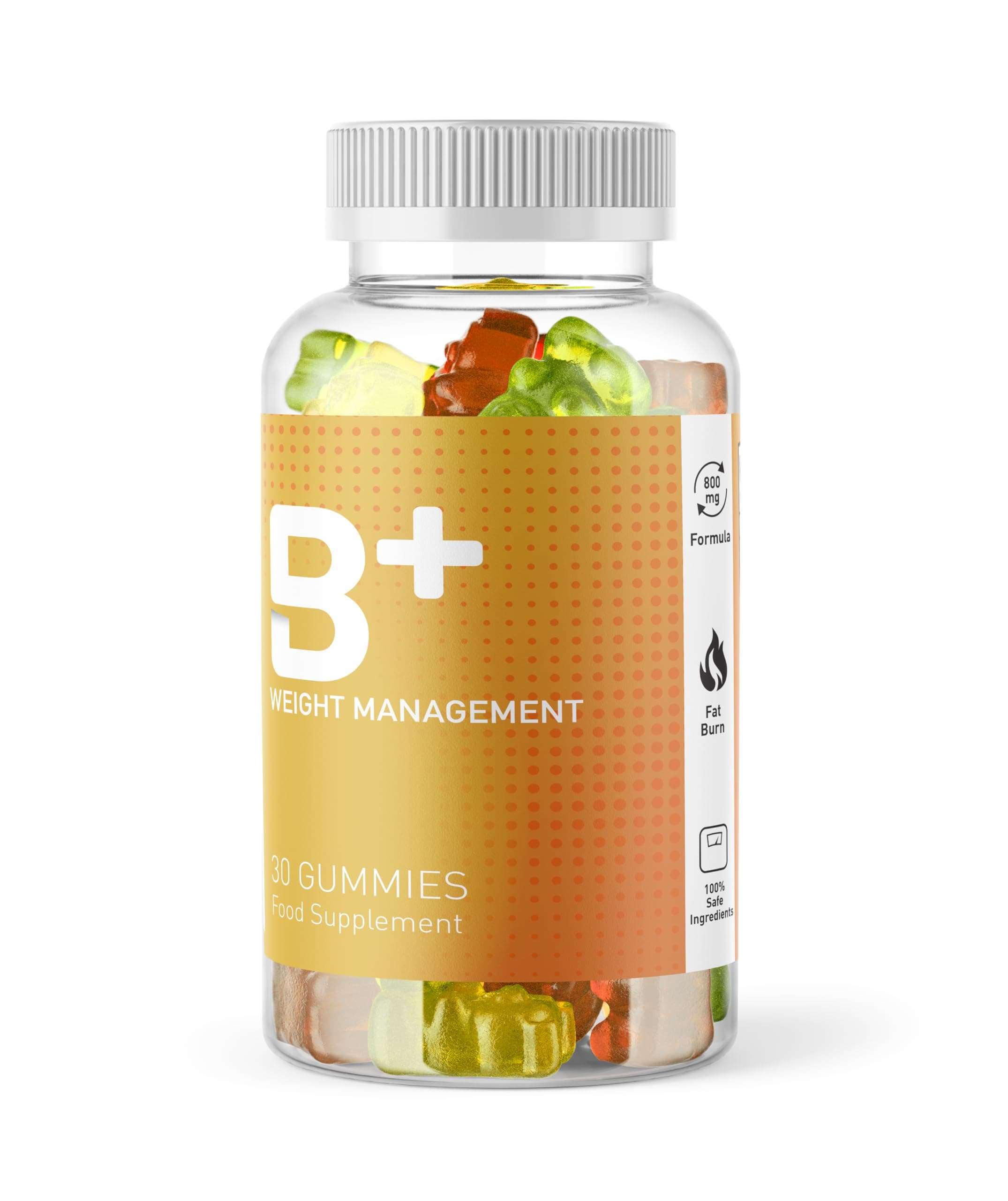 B+ Weight Management Suitable for Vegetarians 30 Gummies