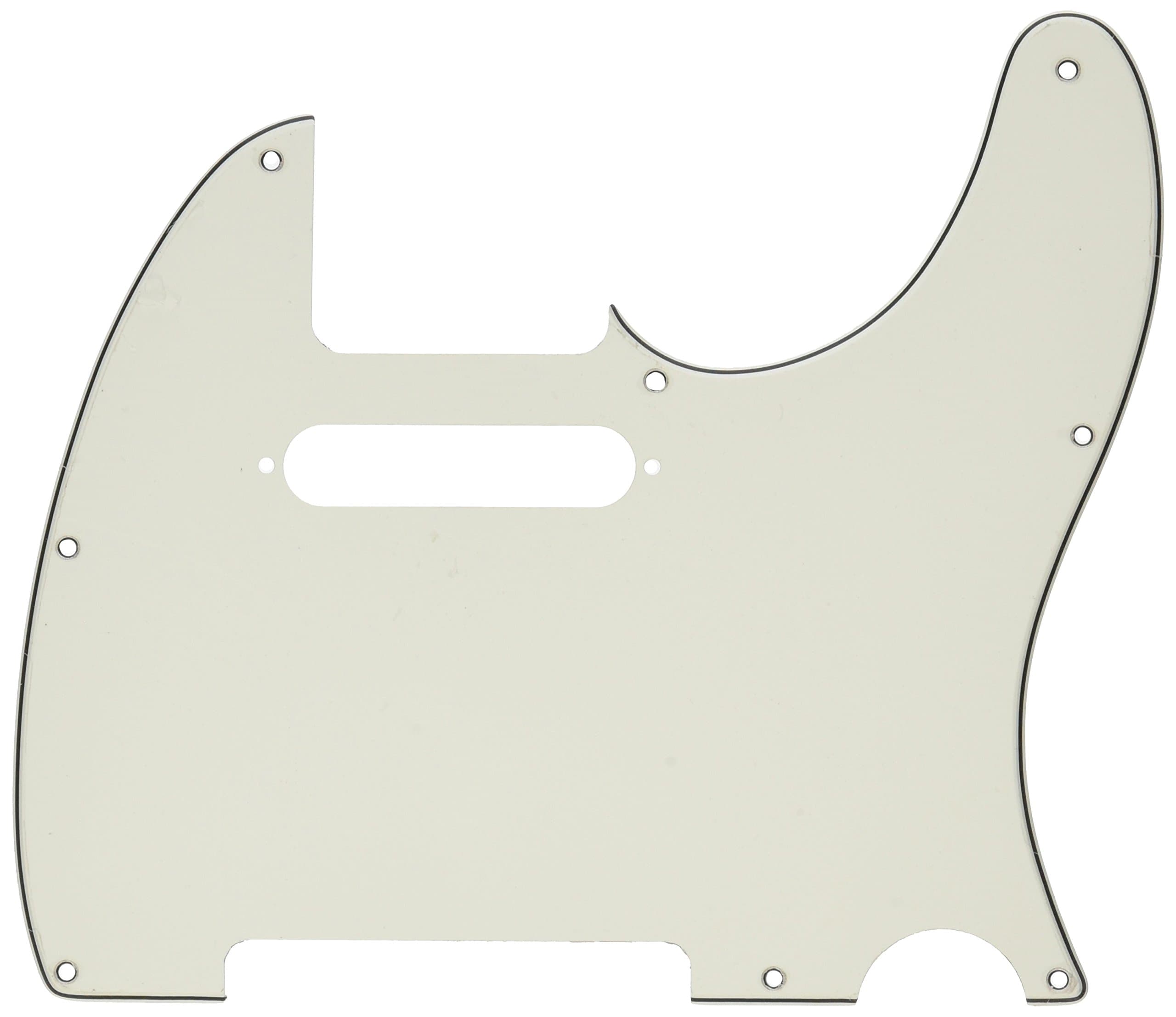 Modern Pickguard, Telecaster, 8-Hole - Parchment