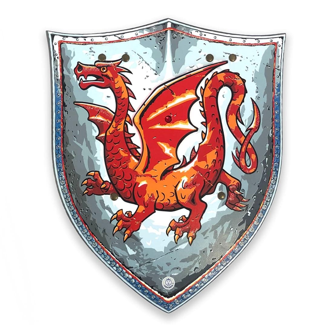 Liontouch Knight Shield Amber Dragon