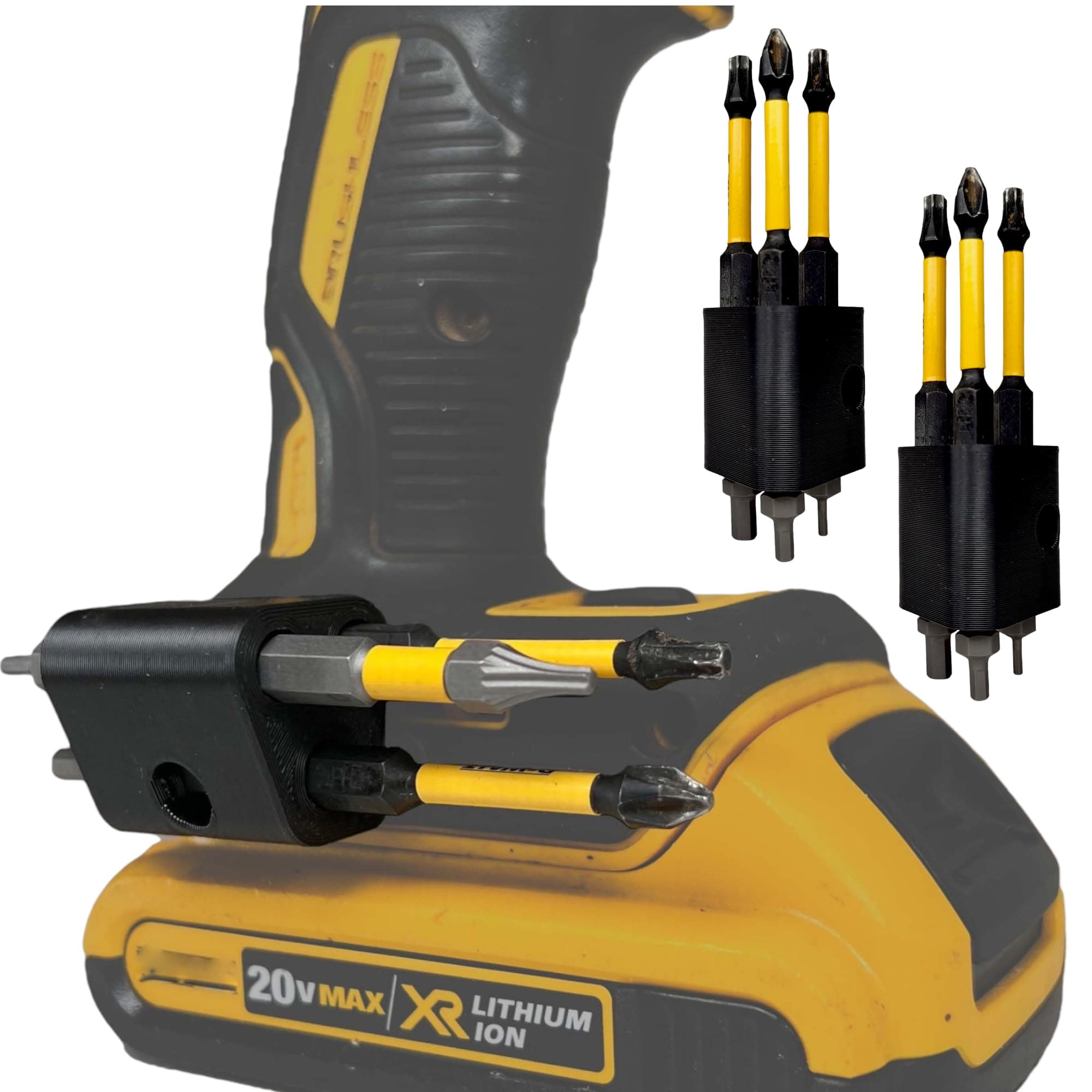 Bit Holder - DeWalt Bit Holder 20v. Drill bit holder and tool organizer