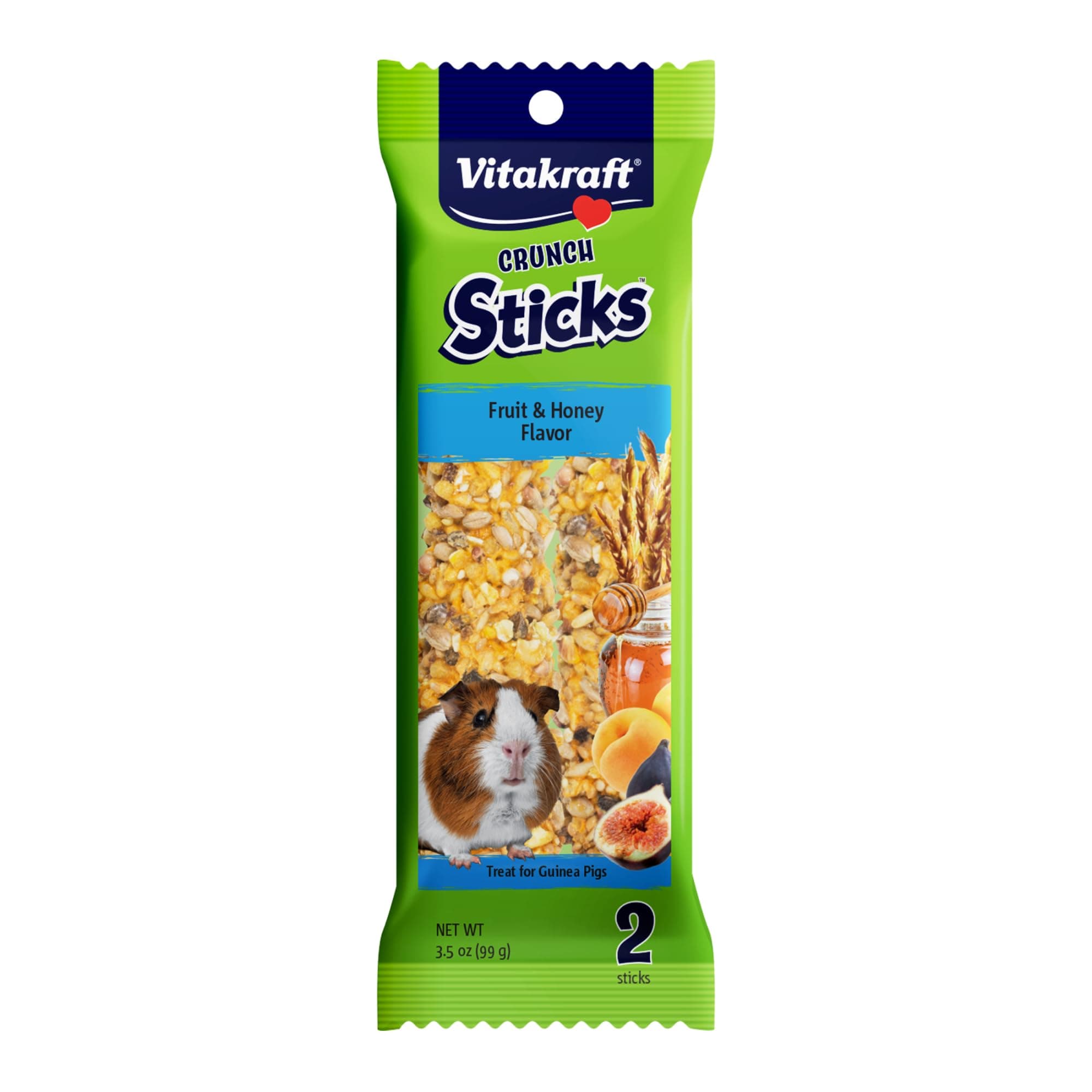 Guinea Pig Fruit Stix 2pk See - through Packaging