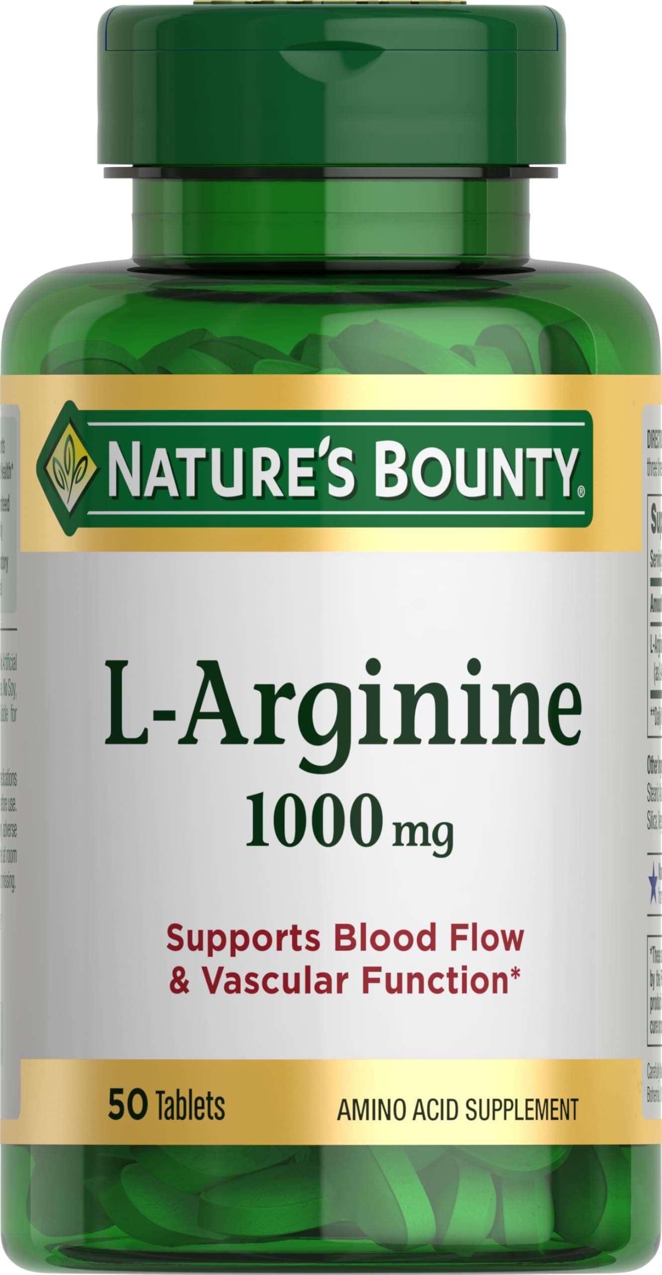 L-Arginine 1000mg 50 tablets