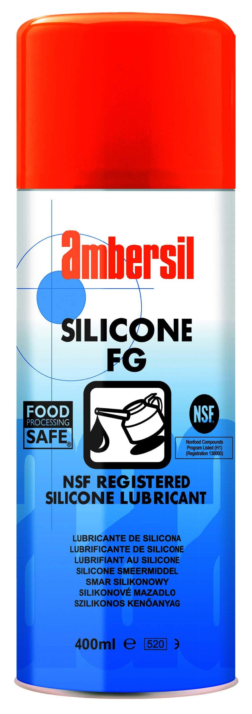 30248 Silicone Lubricant FG, 400 ml
